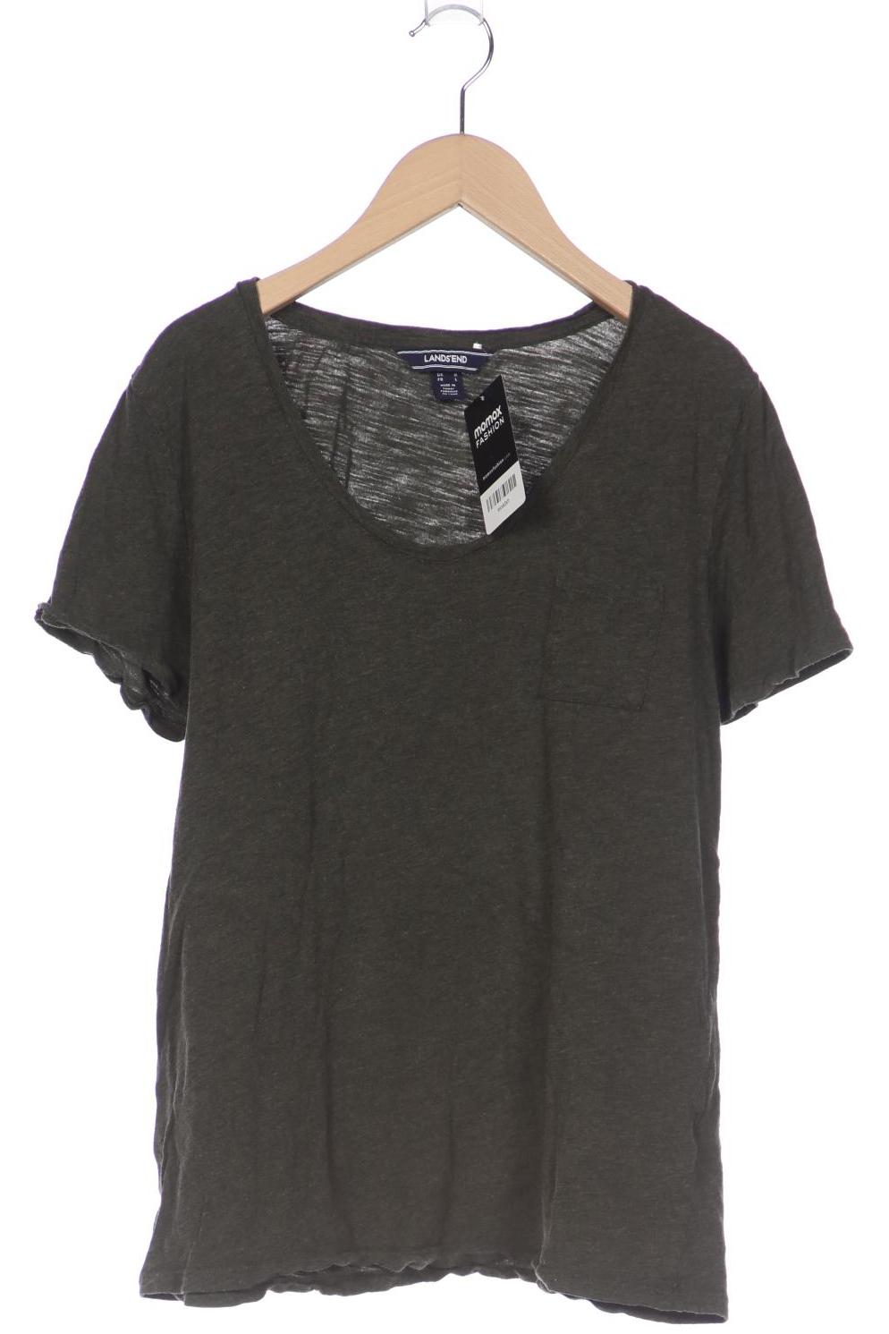 

Lands End Damen T-Shirt, grün, Gr. 38