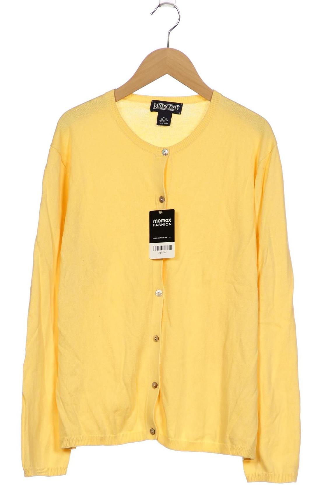 

Lands End Damen Strickjacke, gelb, Gr. 38