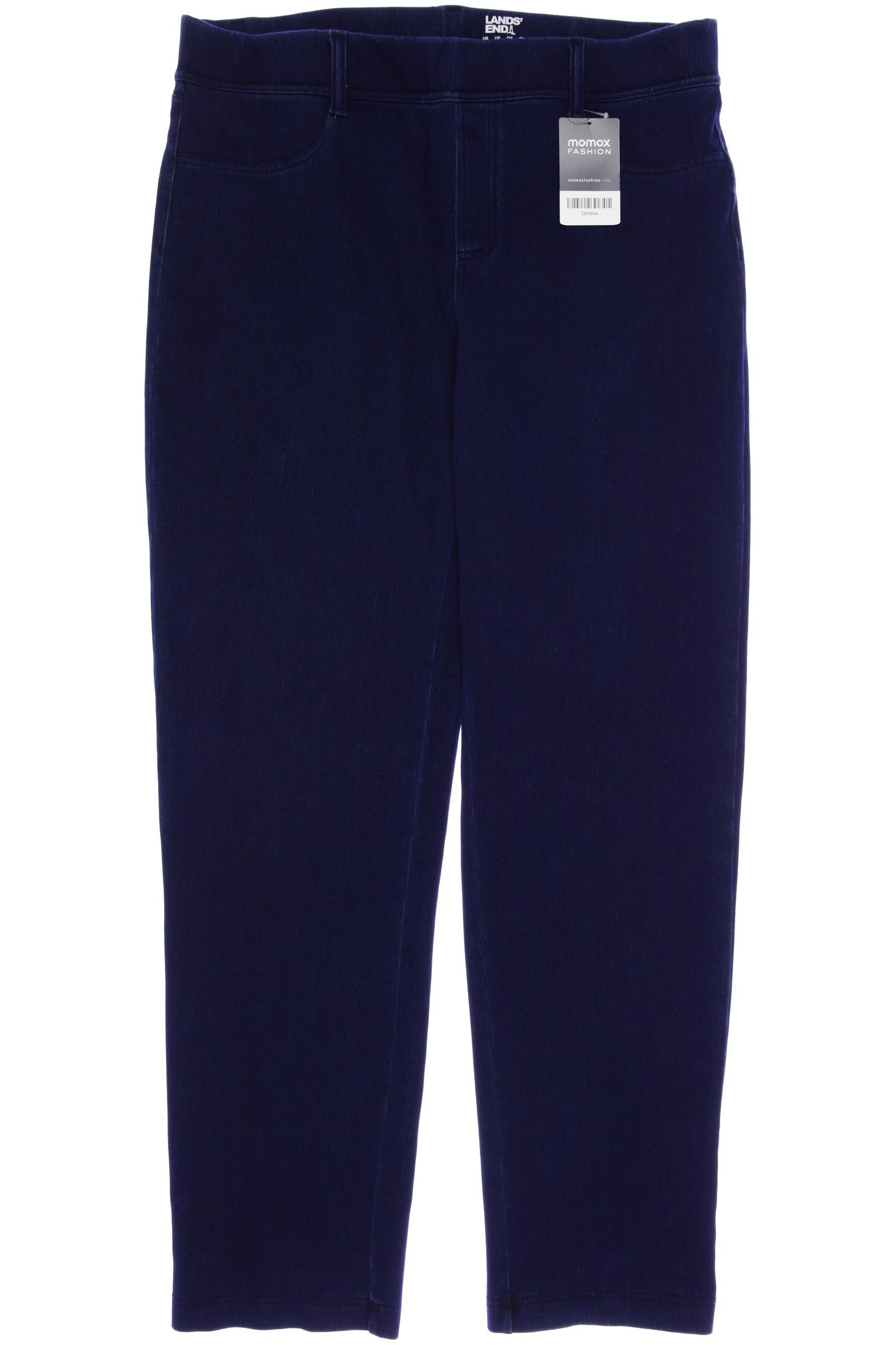 

Lands End Damen Stoffhose, marineblau, Gr. 0