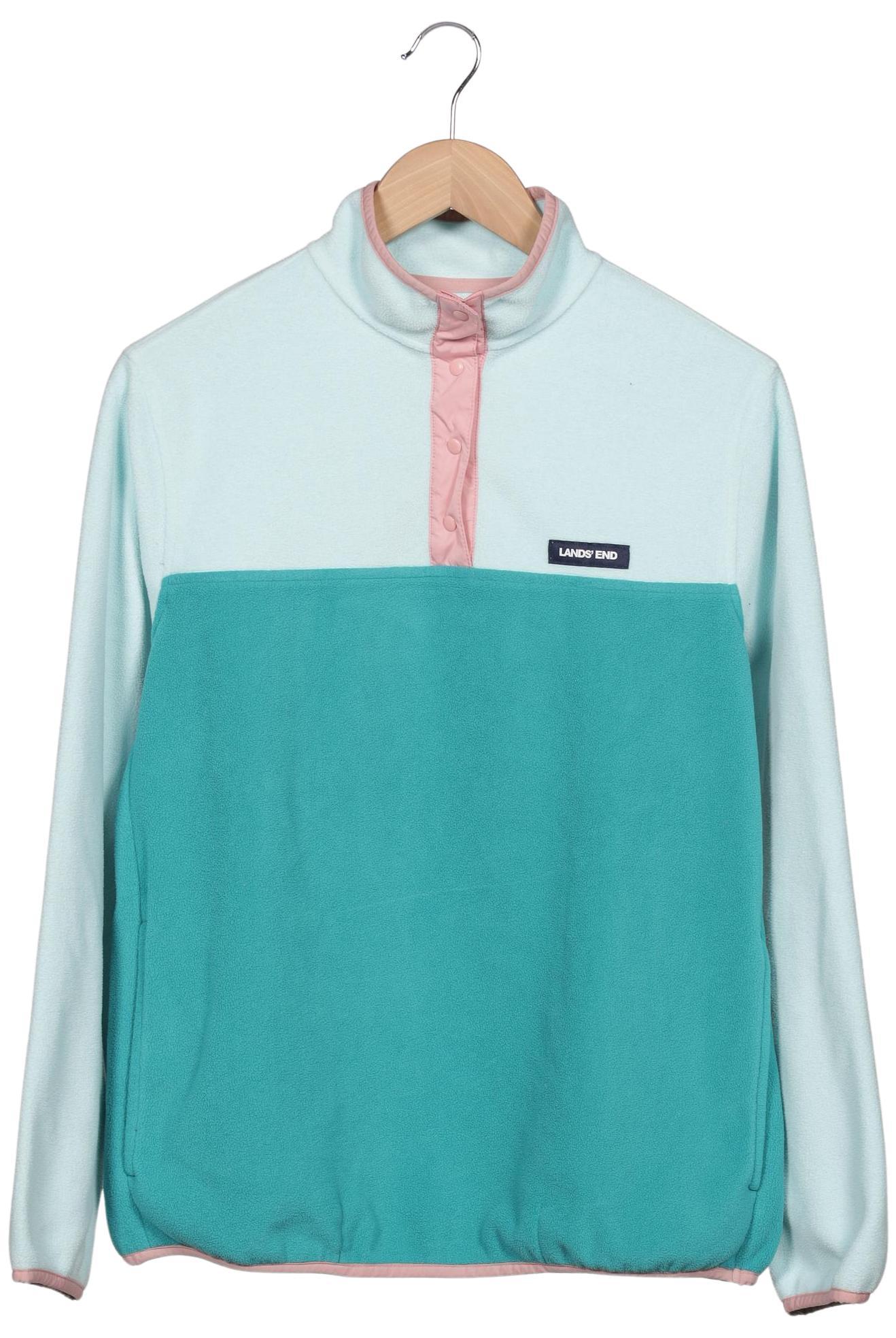 

Lands End Damen Sweatshirt, türkis, Gr. 38