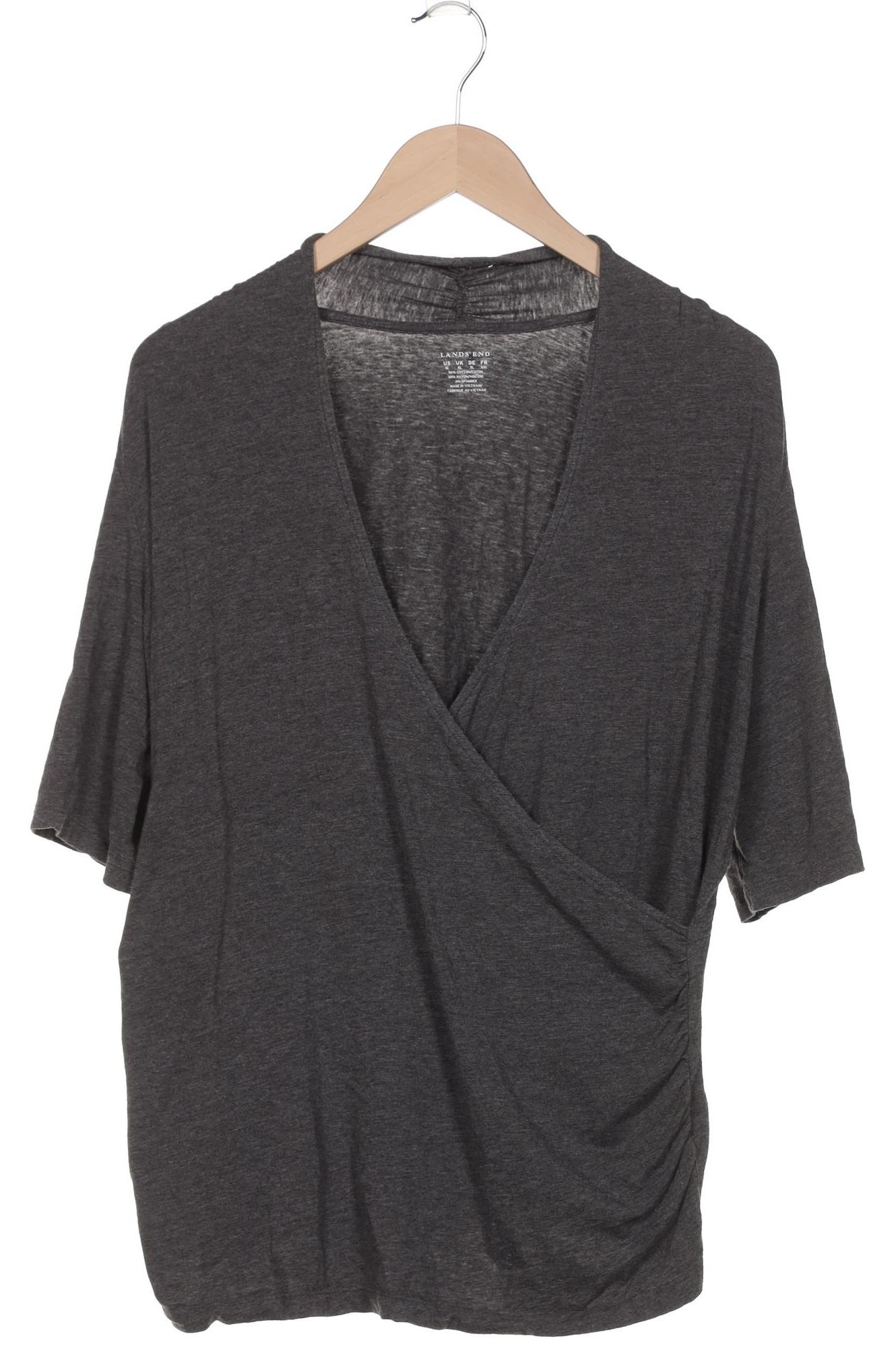 

Lands End Damen T-Shirt, grau, Gr. 44