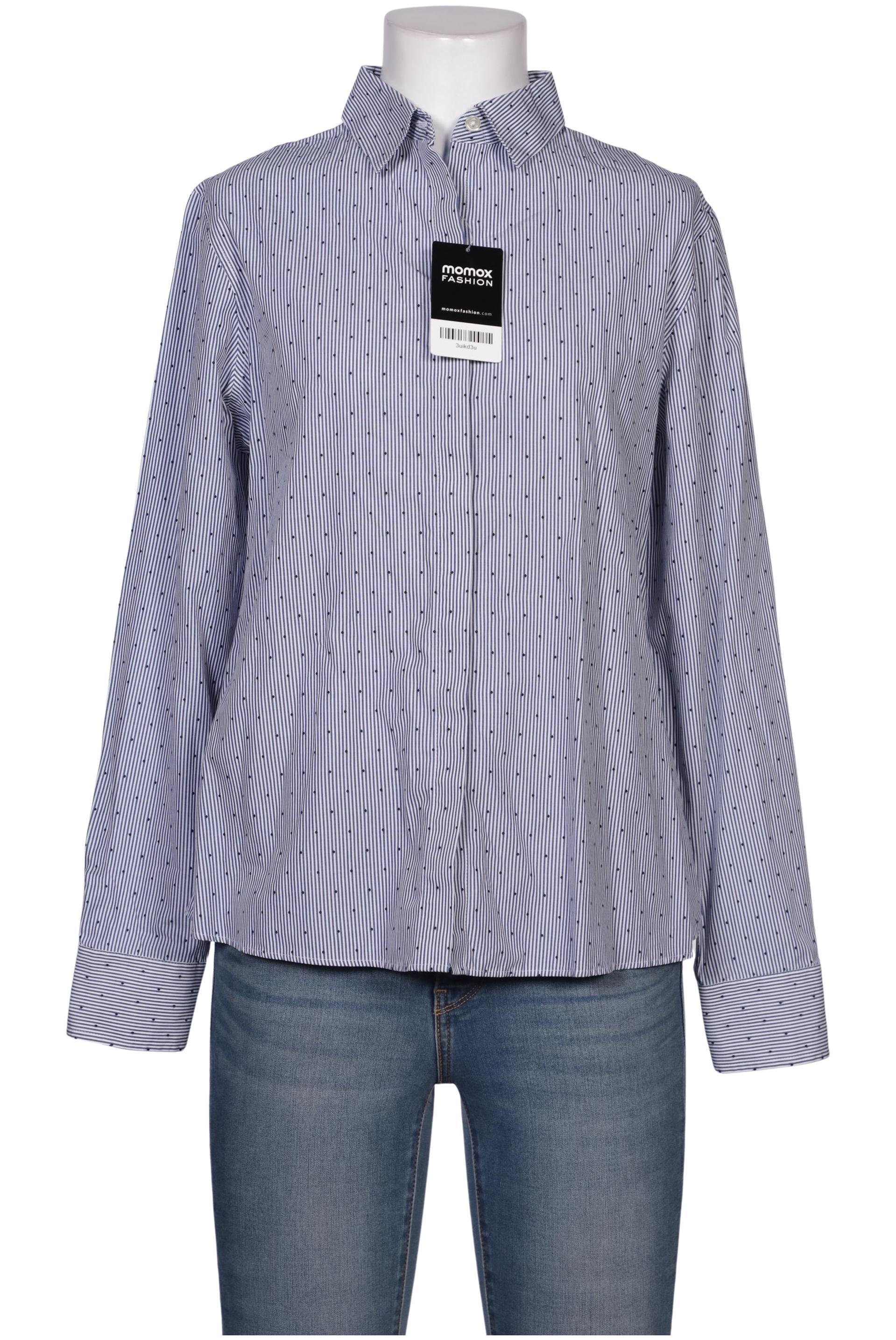 

Lands End Damen Bluse, blau, Gr. 8