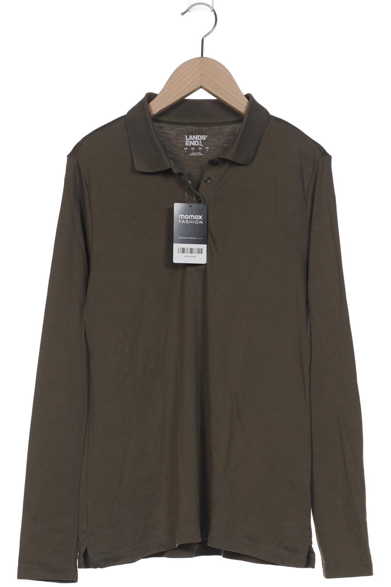 

Lands End Damen Poloshirt, grün, Gr. 36