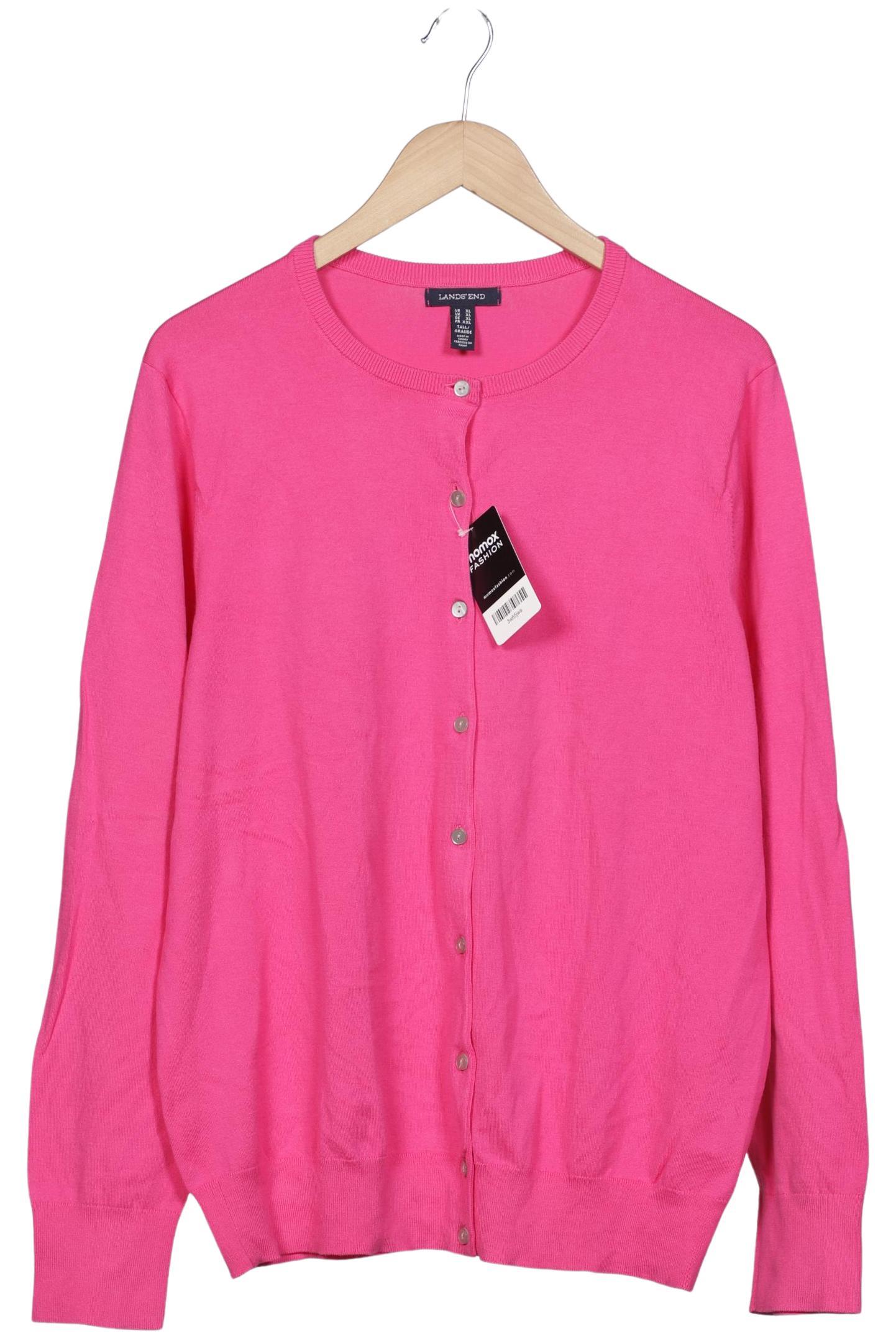 

Lands End Damen Strickjacke, pink, Gr. 44