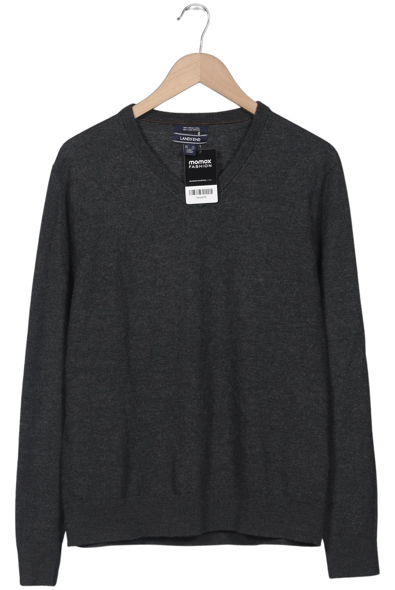 

Lands End Damen Pullover, grau, Gr. 44