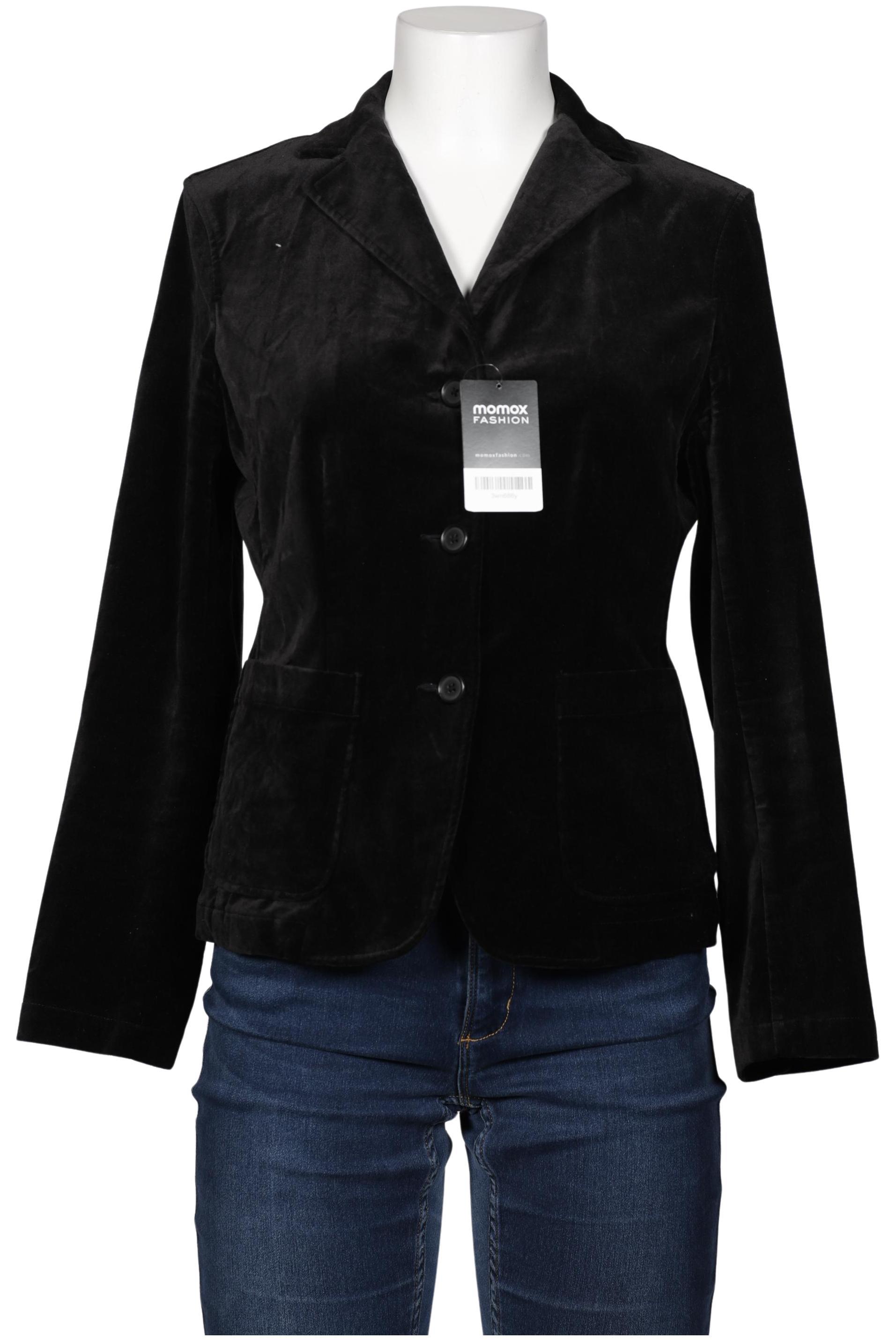 

Lands End Damen Blazer, schwarz, Gr. 8