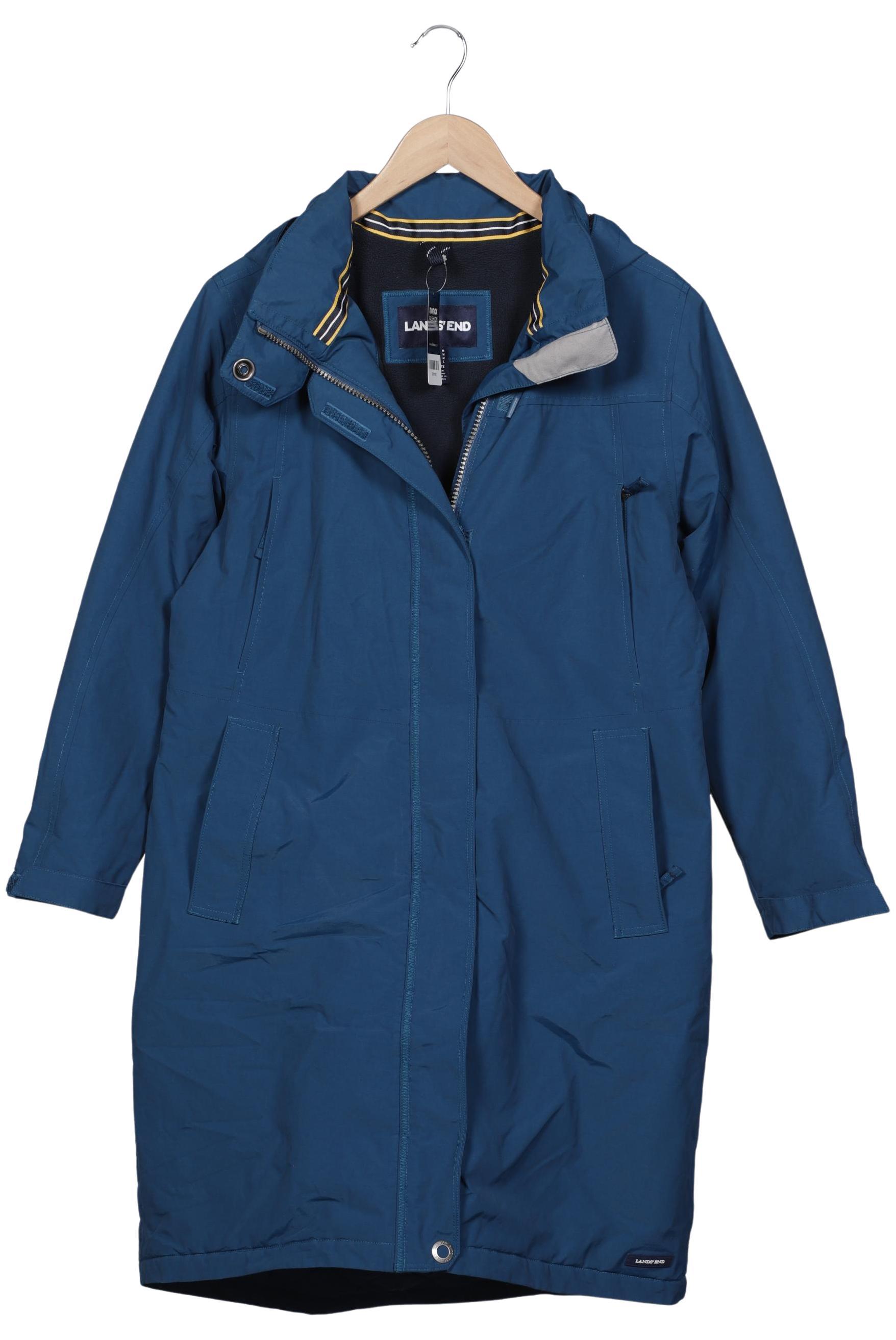 

Lands End Damen Mantel, blau, Gr. 38