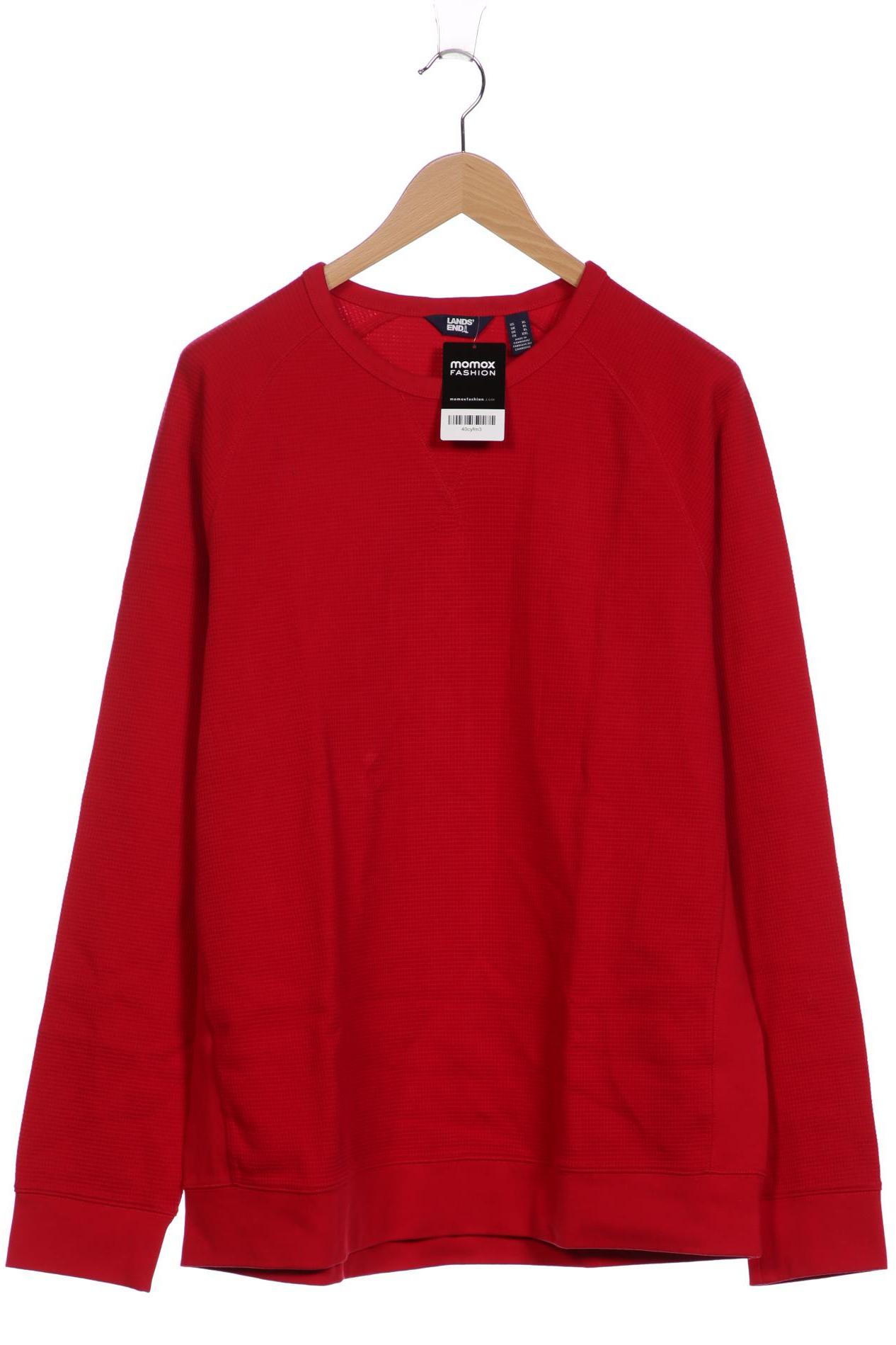 

Lands End Damen Sweatshirt, rot, Gr. 44
