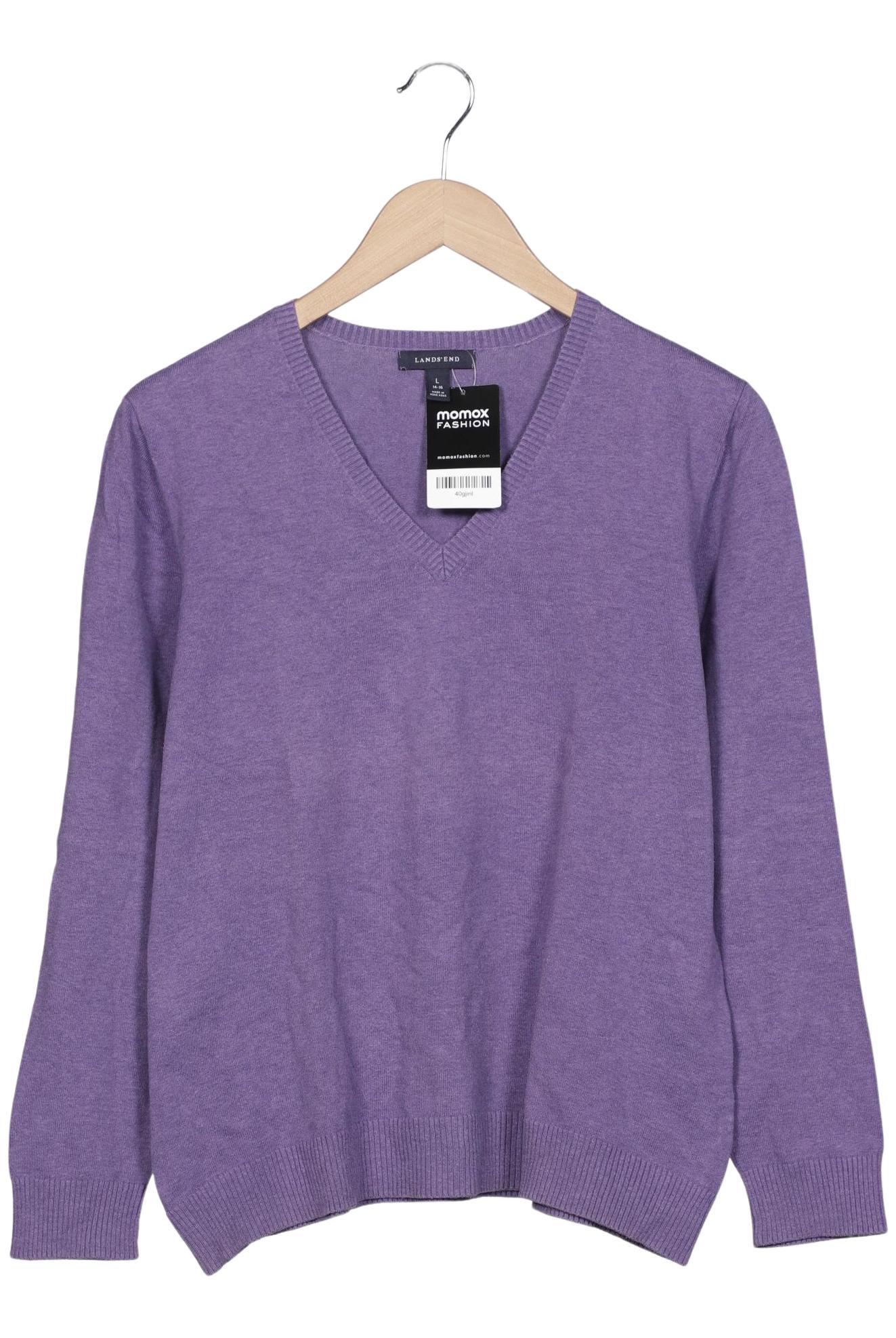 

Lands End Damen Pullover, flieder, Gr. 42