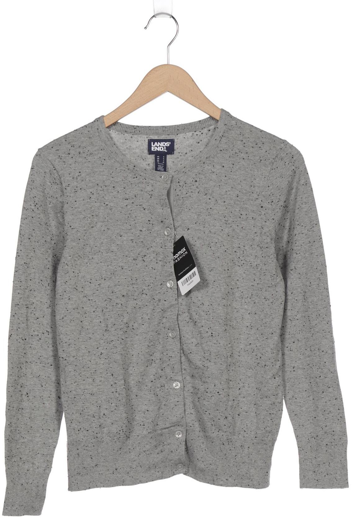 

Lands´End Damen Strickjacke, grau