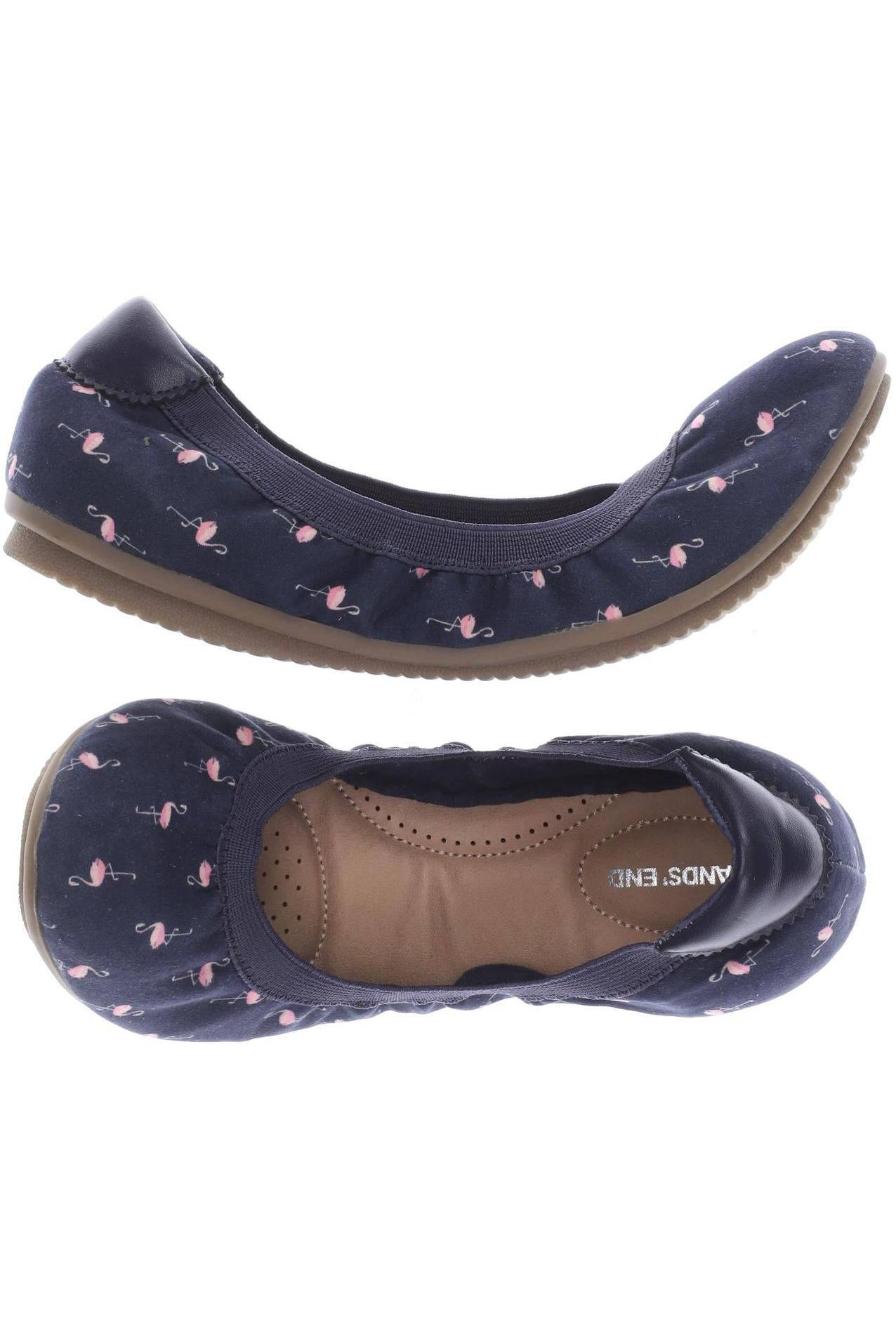 

Lands´End Damen Ballerinas, marineblau