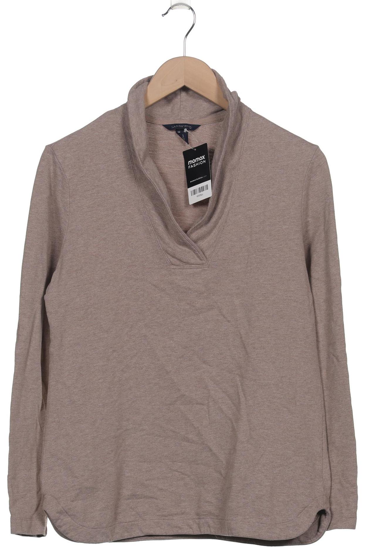 

Lands End Damen Sweatshirt, beige, Gr. 36