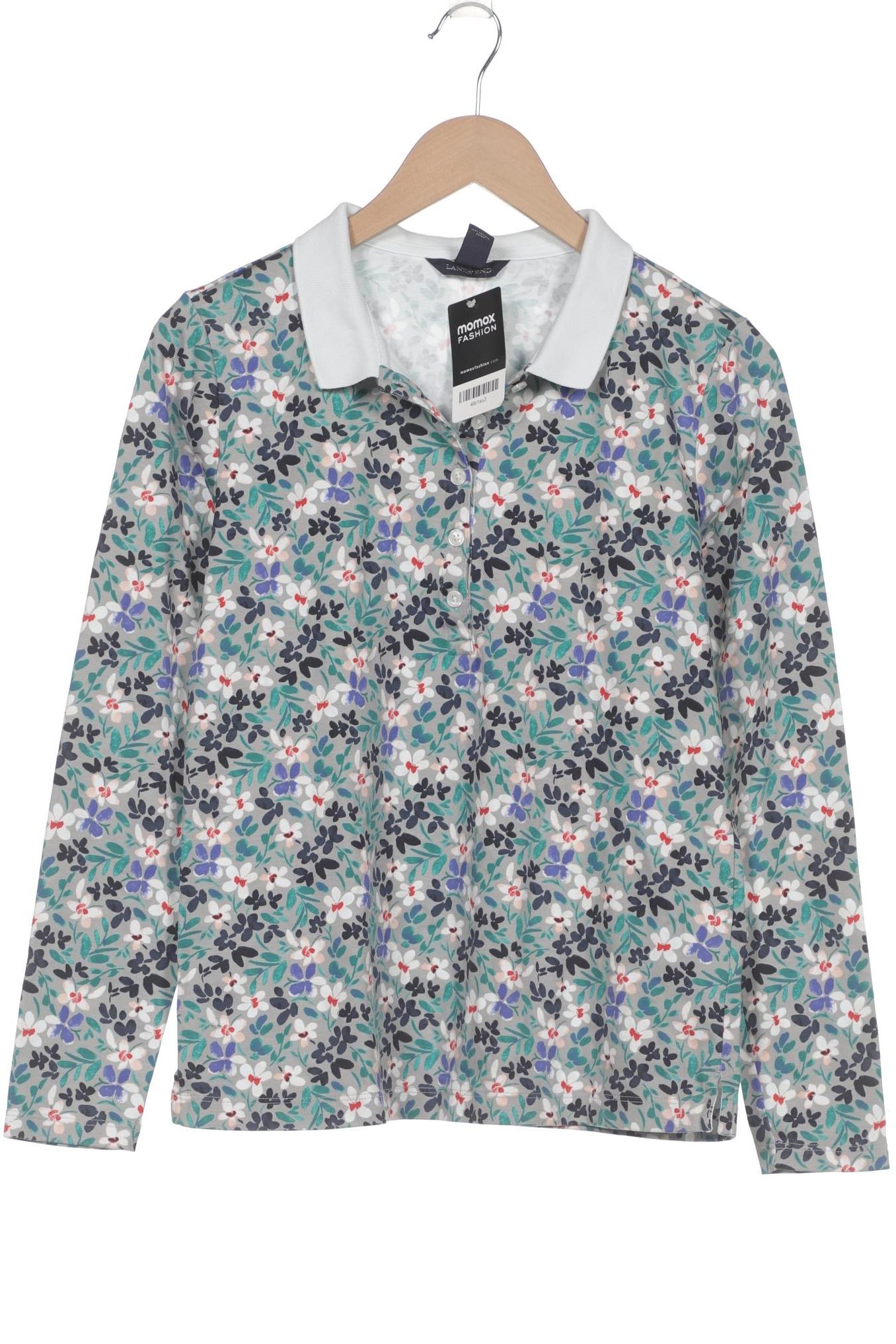

Lands End Damen Poloshirt, grau, Gr. 38