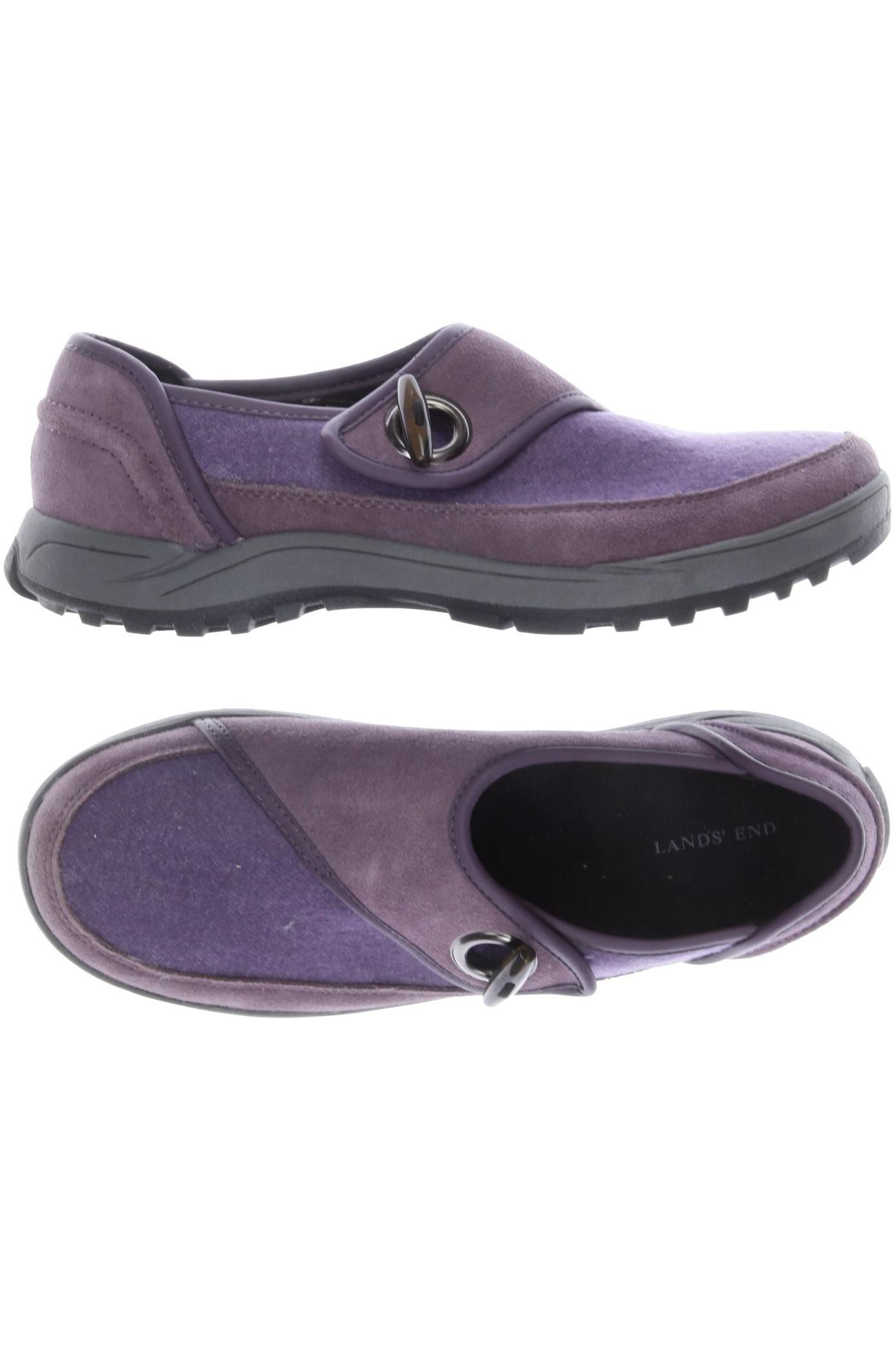 

Lands End Damen Halbschuh, flieder, Gr. 40