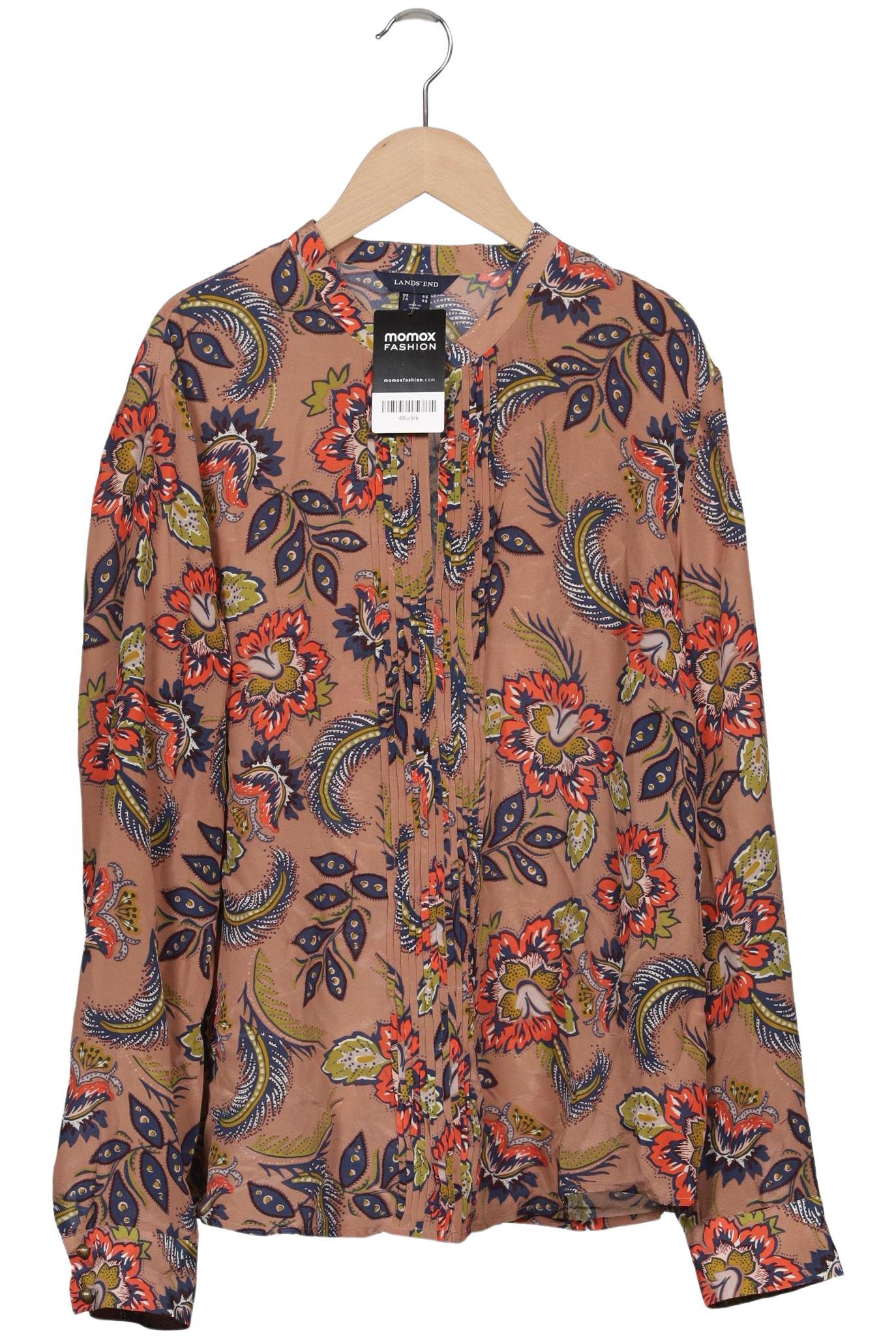

Lands End Damen Bluse, braun, Gr. 46