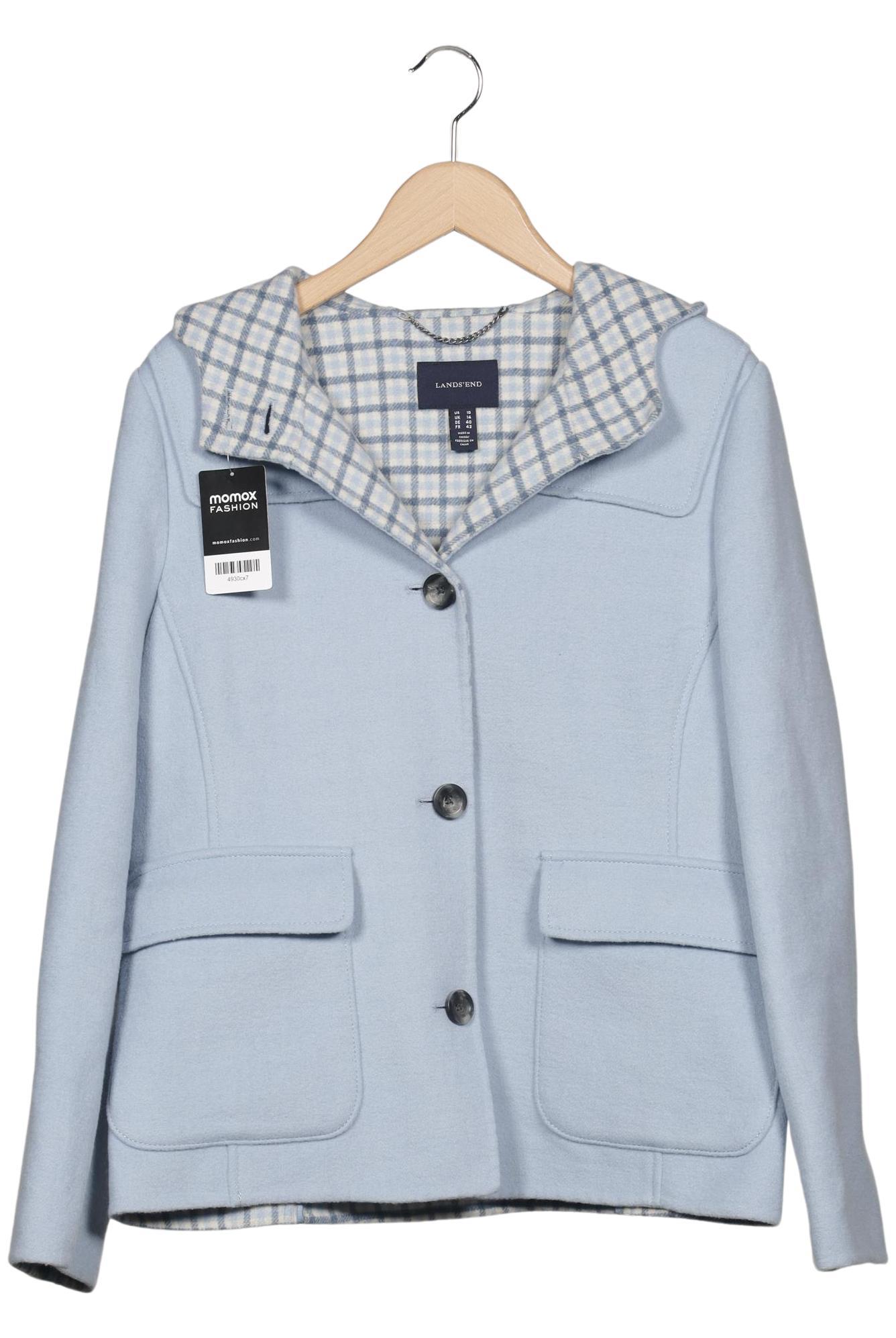 

Lands End Damen Jacke, hellblau, Gr. 40