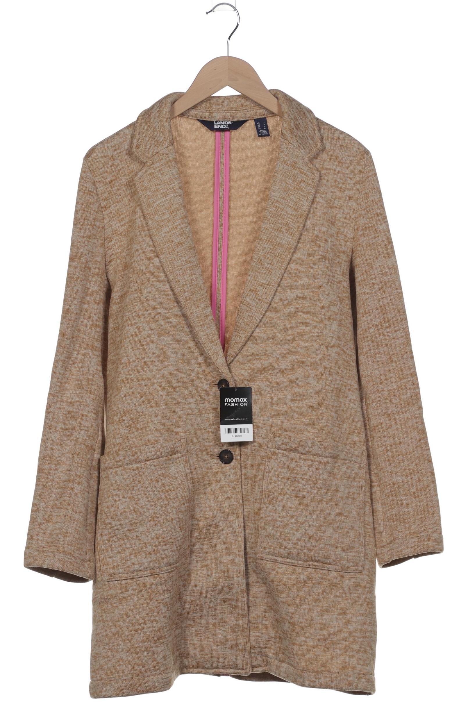 

Lands End Damen Mantel, beige, Gr. 42