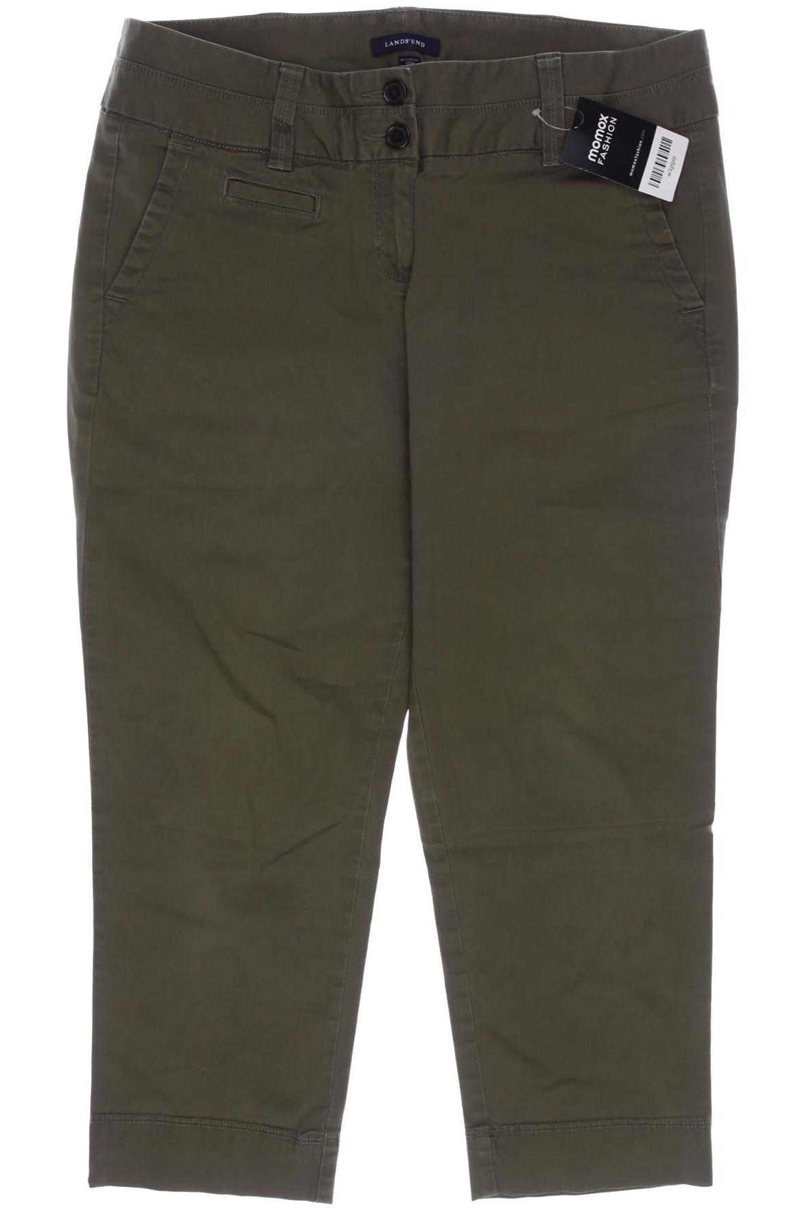 

Lands End Damen Stoffhose, grün, Gr. 10