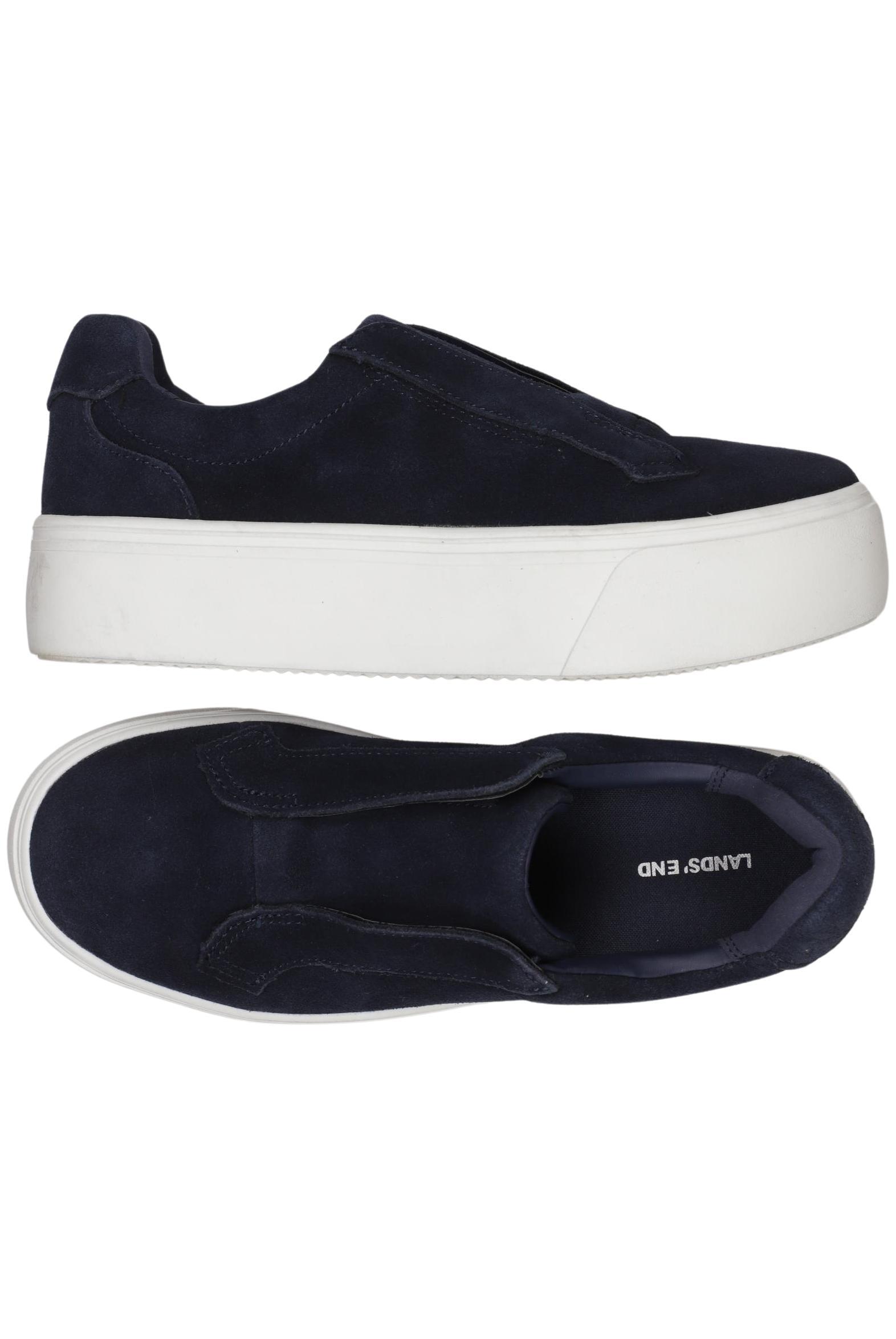 

Lands End Damen Halbschuh, marineblau, Gr. 38