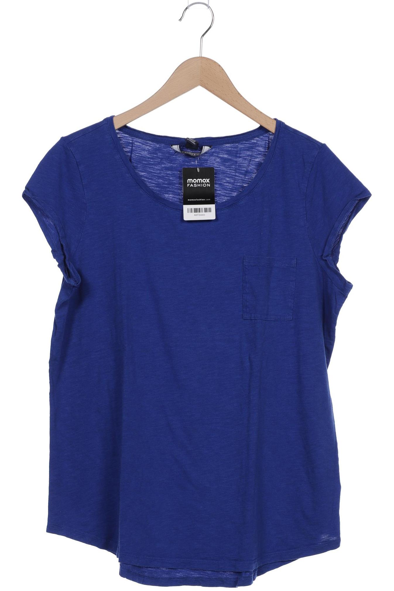 

Lands End Damen T-Shirt, blau