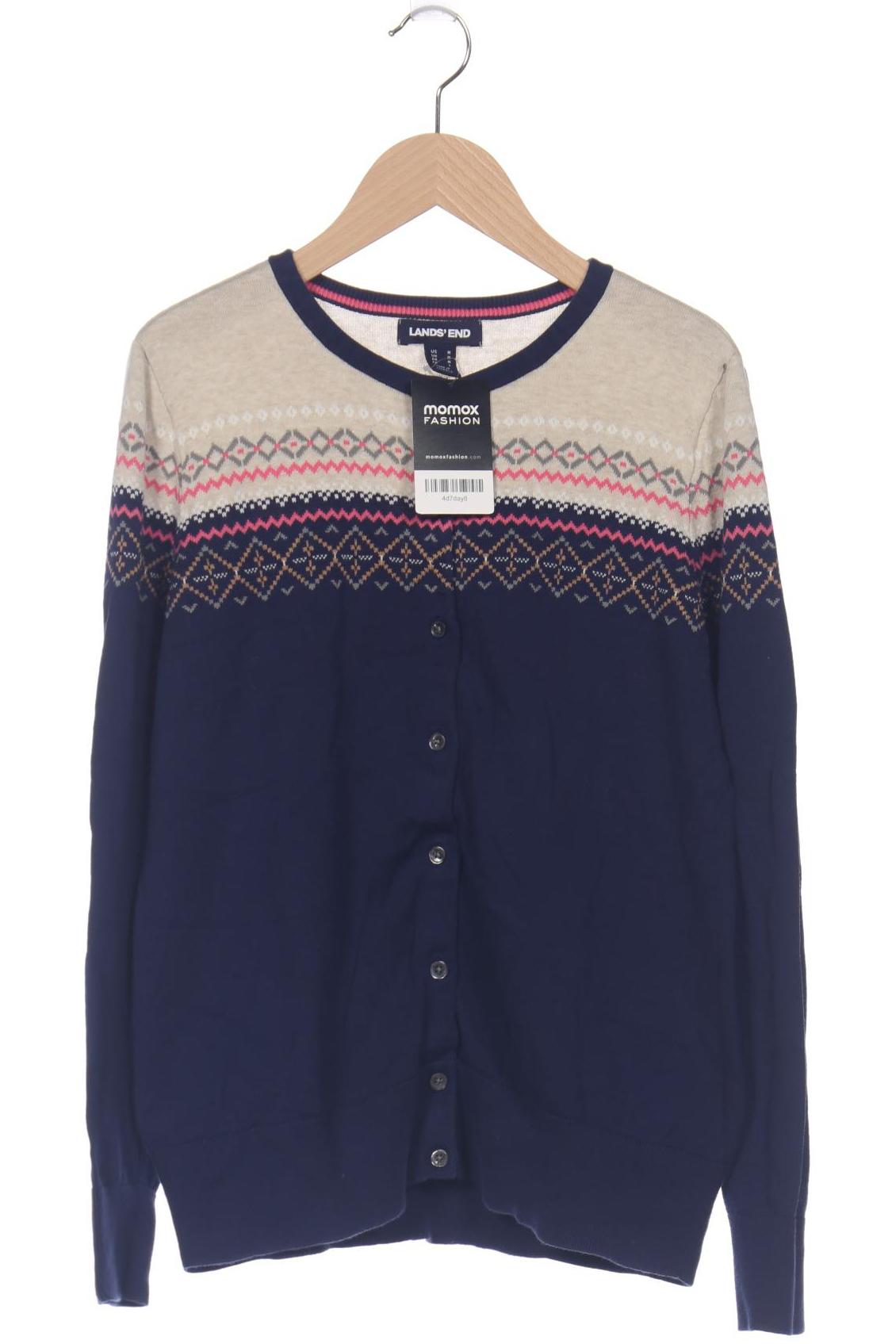 

Lands End Damen Strickjacke, marineblau, Gr. 38