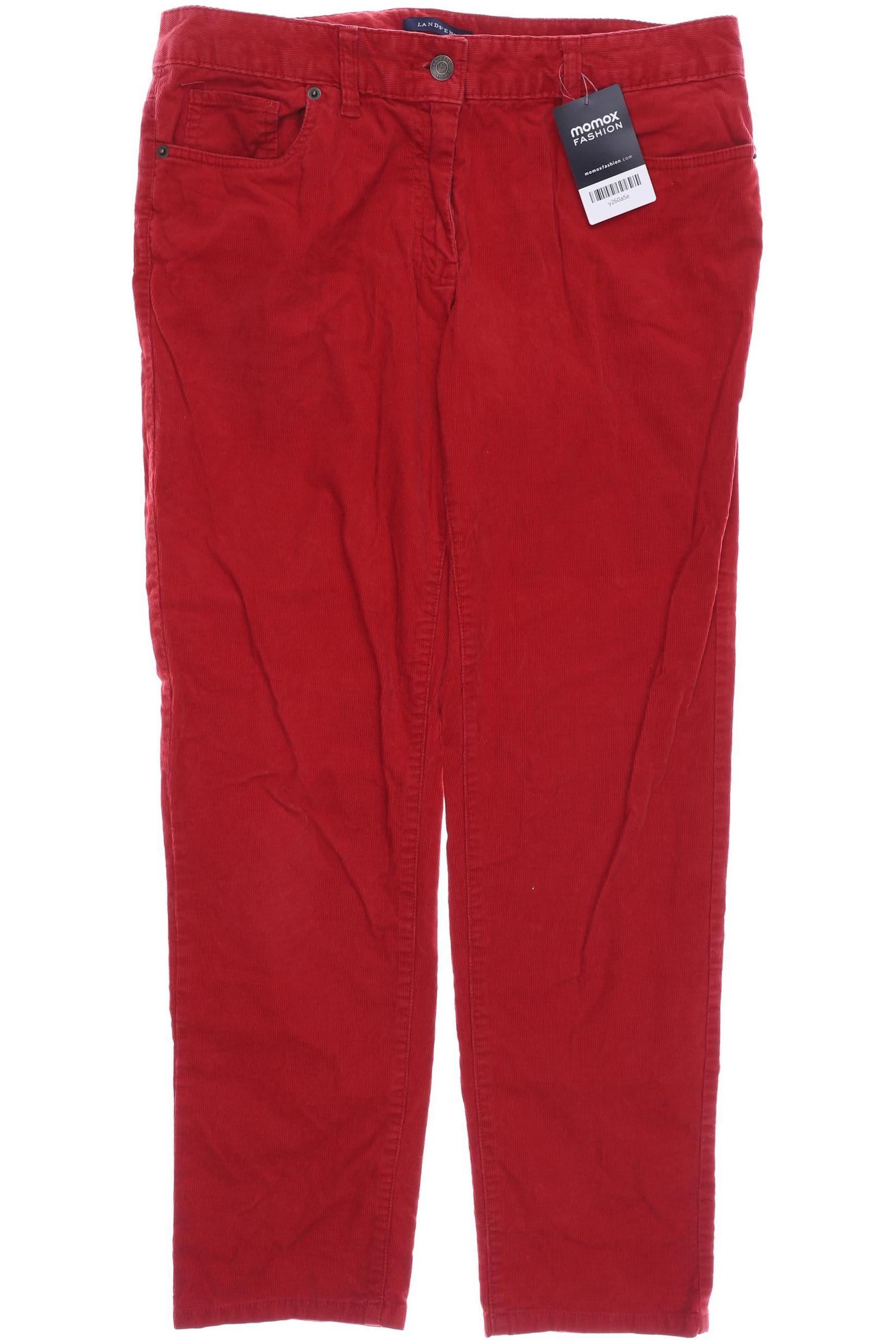 

Lands End Damen Stoffhose, rot, Gr. 38
