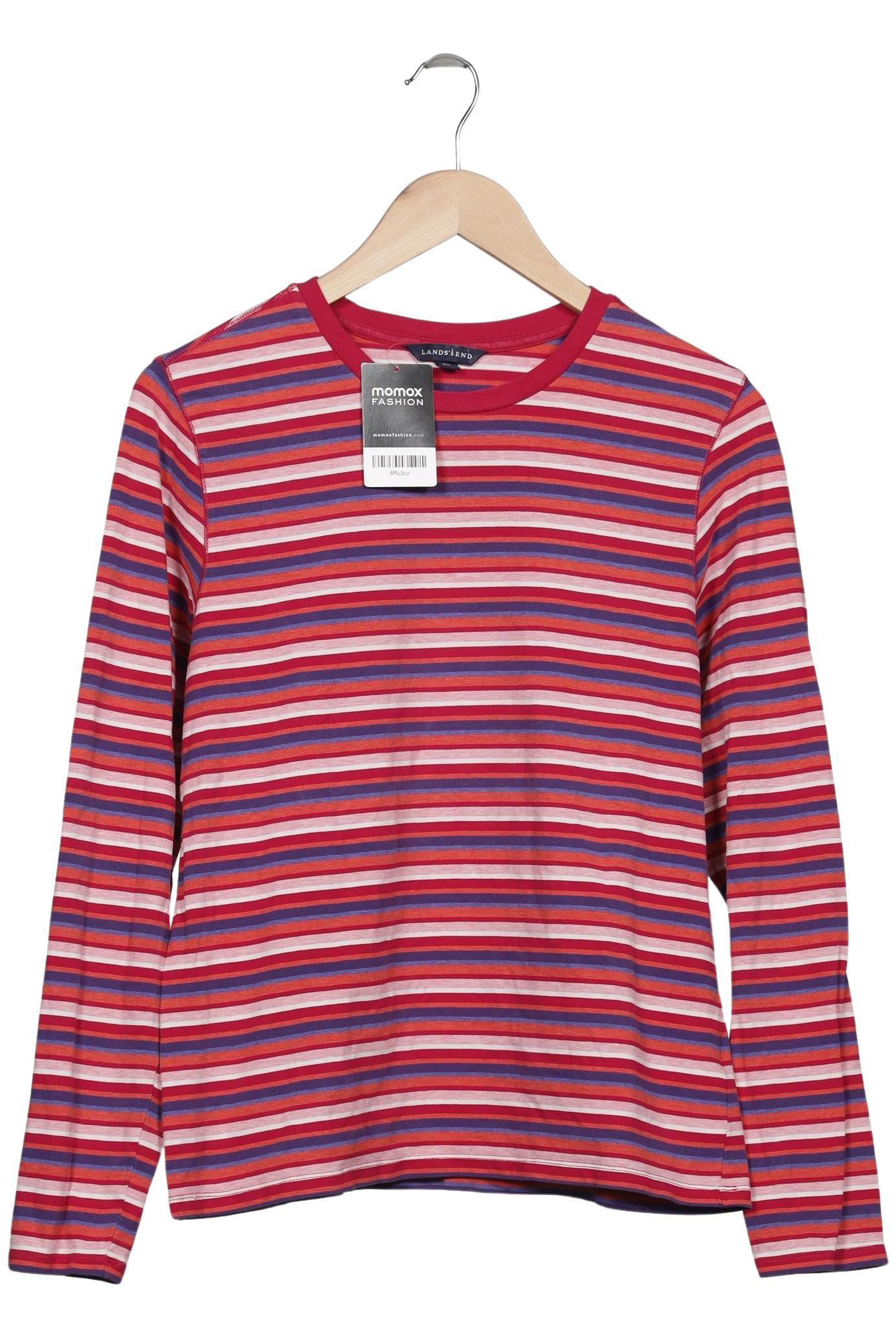 

Lands End Damen Langarmshirt, mehrfarbig, Gr. 38