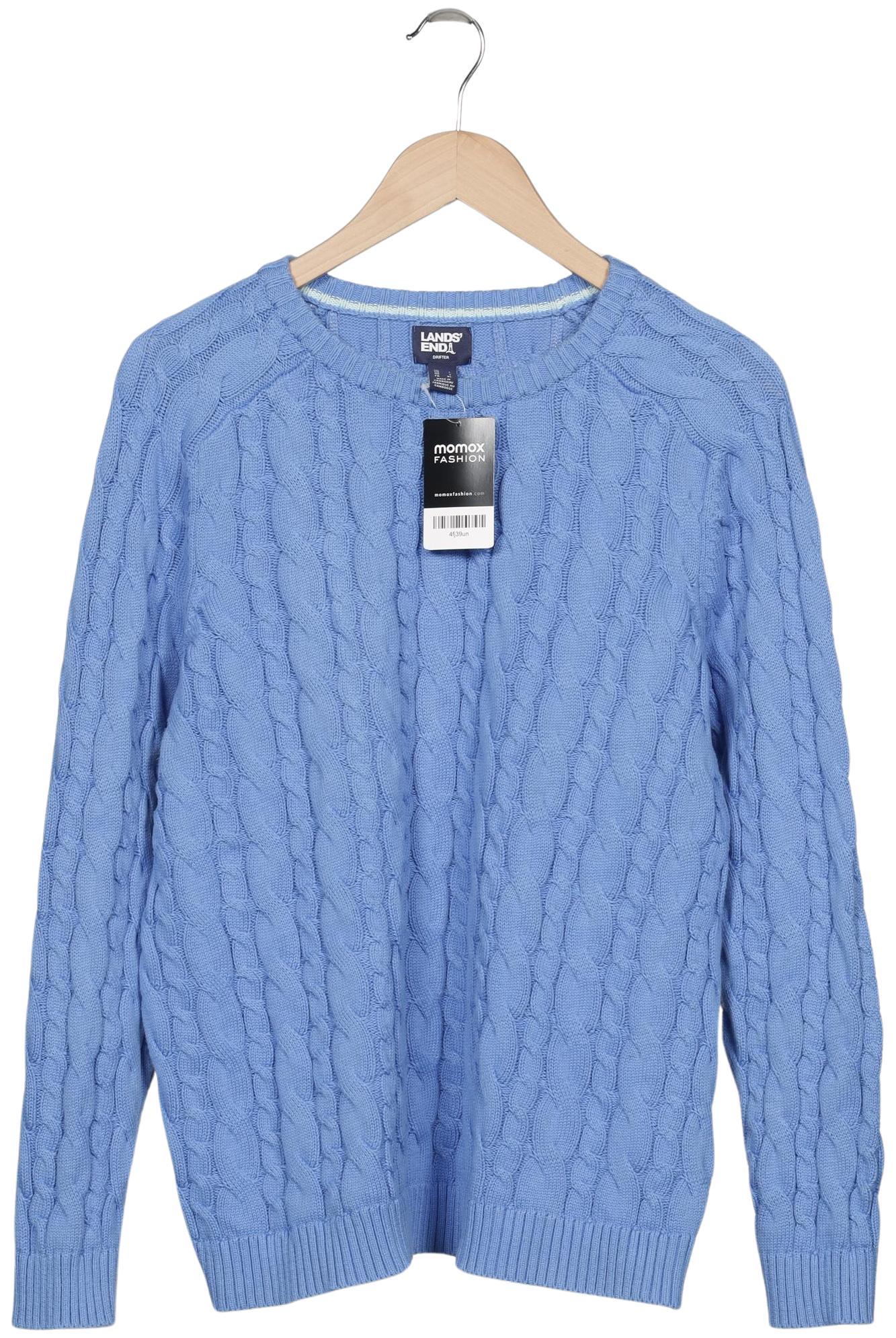 

Lands End Damen Pullover, hellblau, Gr. 42
