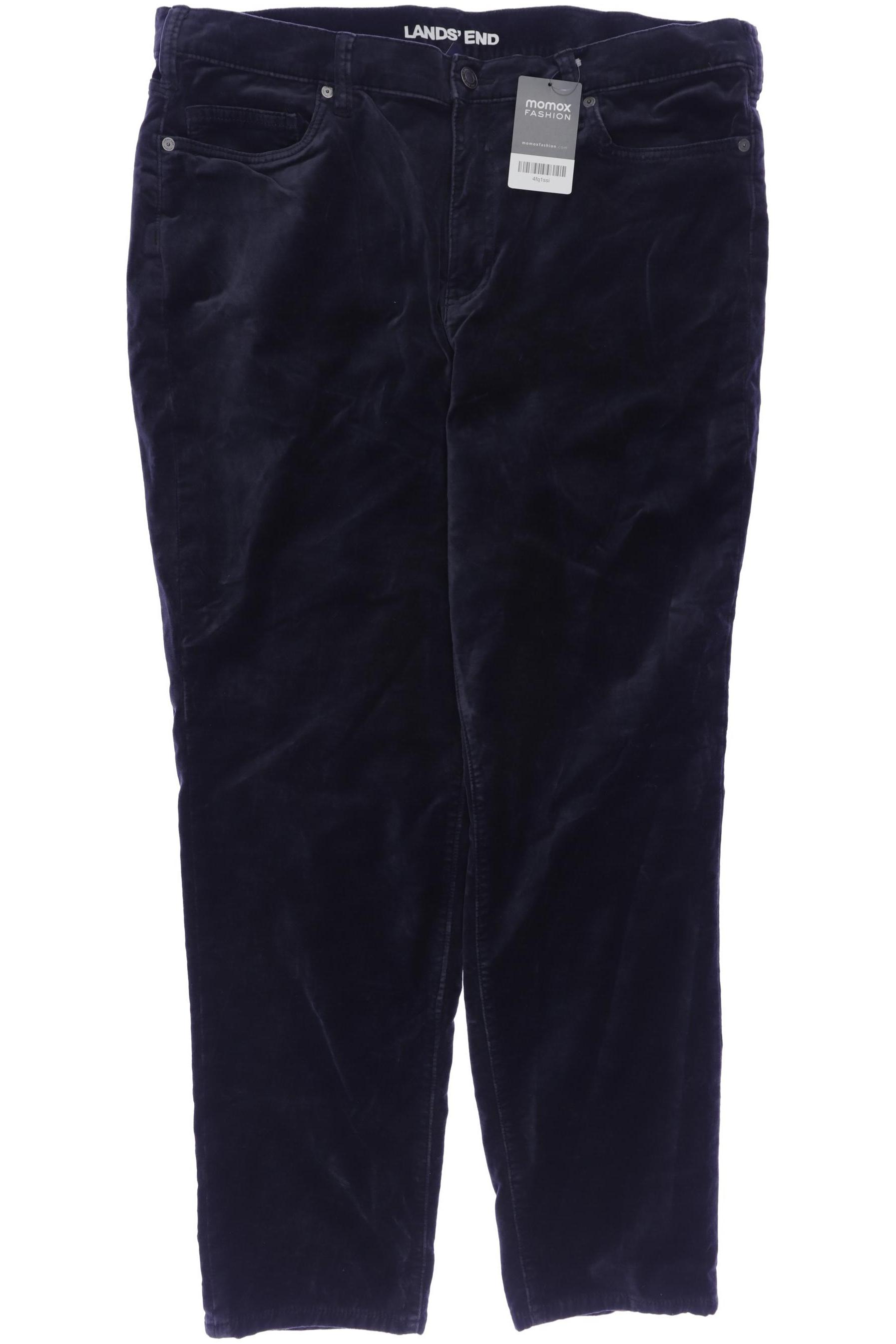 

Lands End Damen Stoffhose, marineblau, Gr. 48