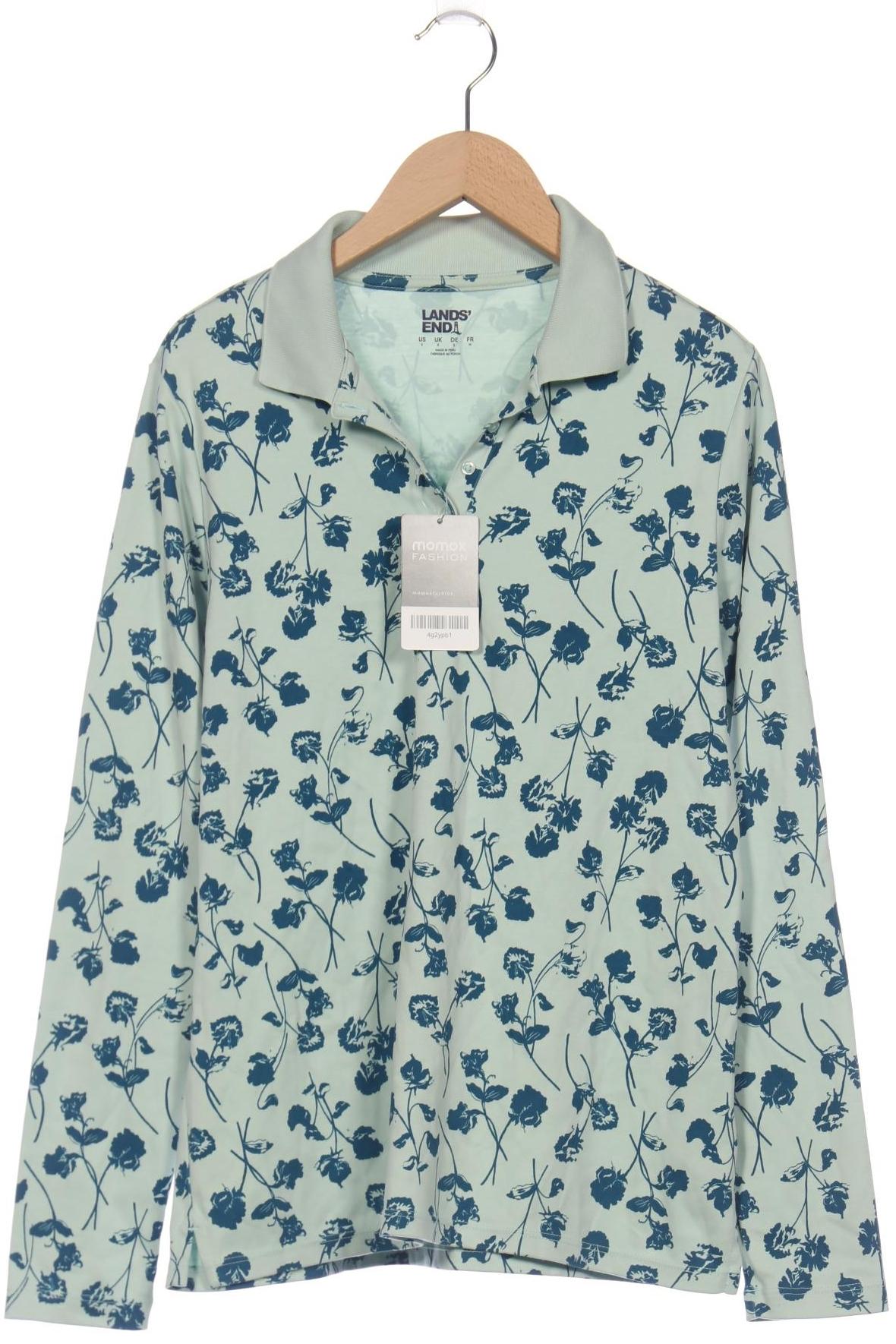 

Lands End Damen Poloshirt, hellgrün, Gr. 36