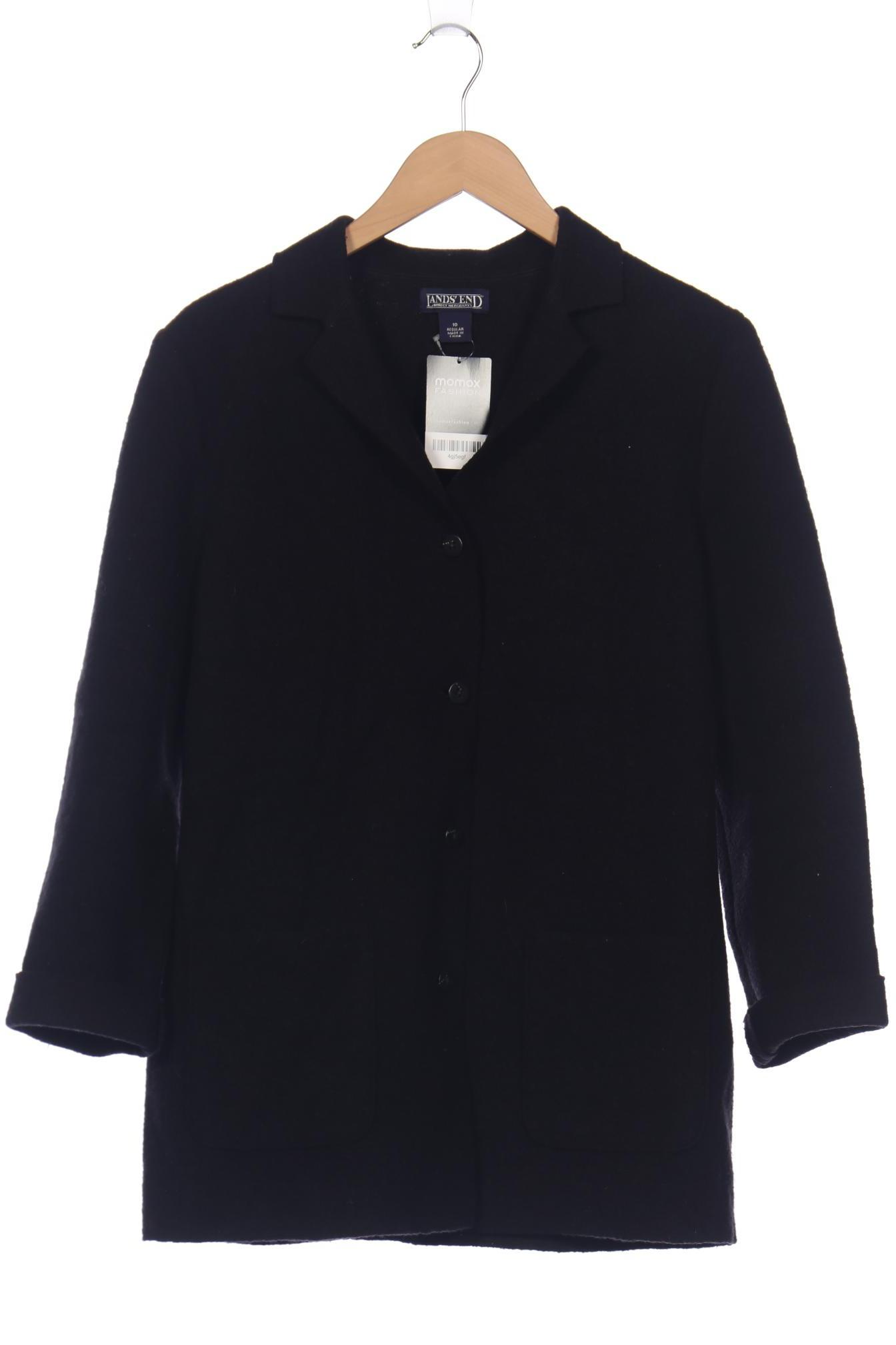 

Lands End Damen Mantel, schwarz, Gr. 10