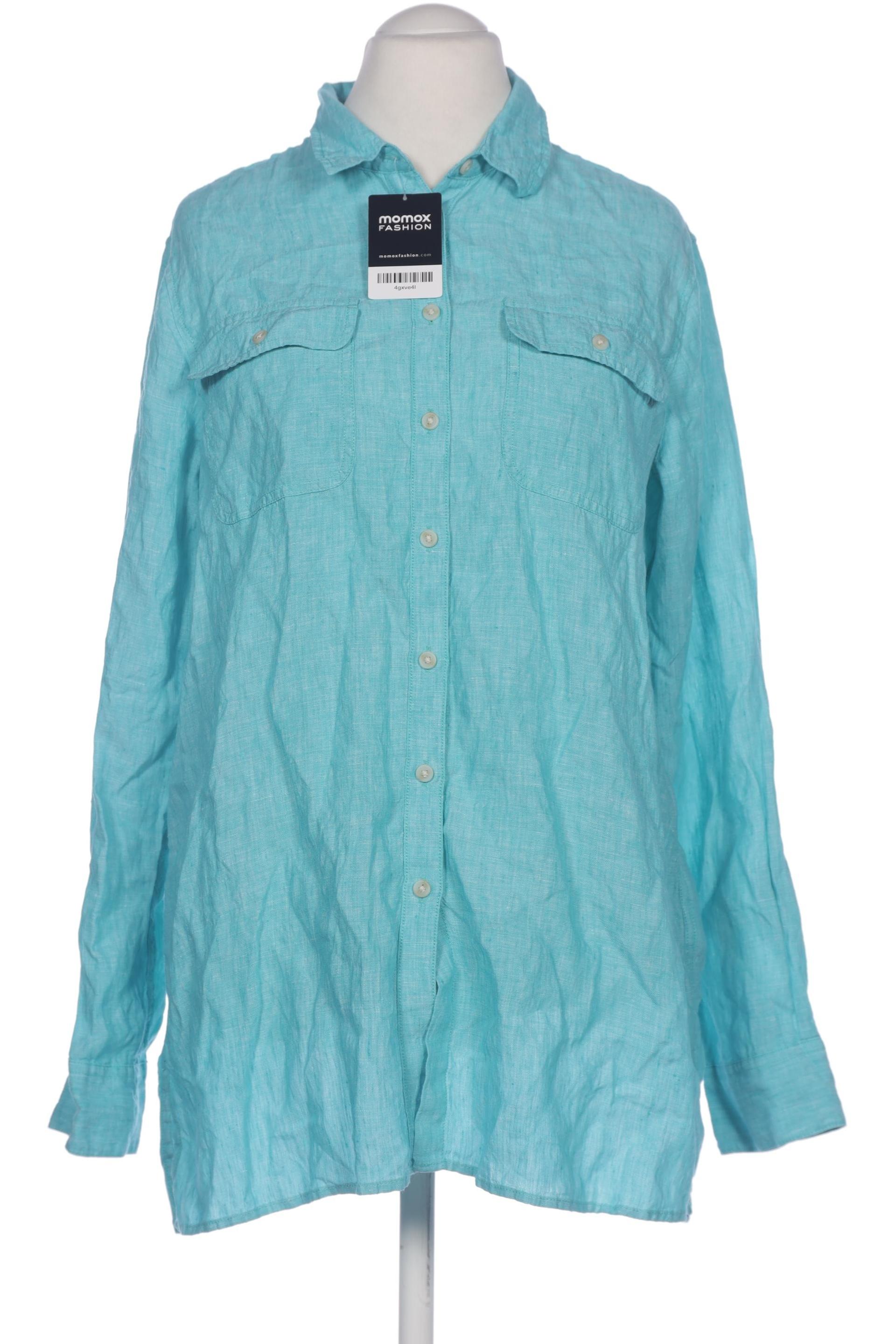 

Lands End Damen Bluse, türkis, Gr. 42