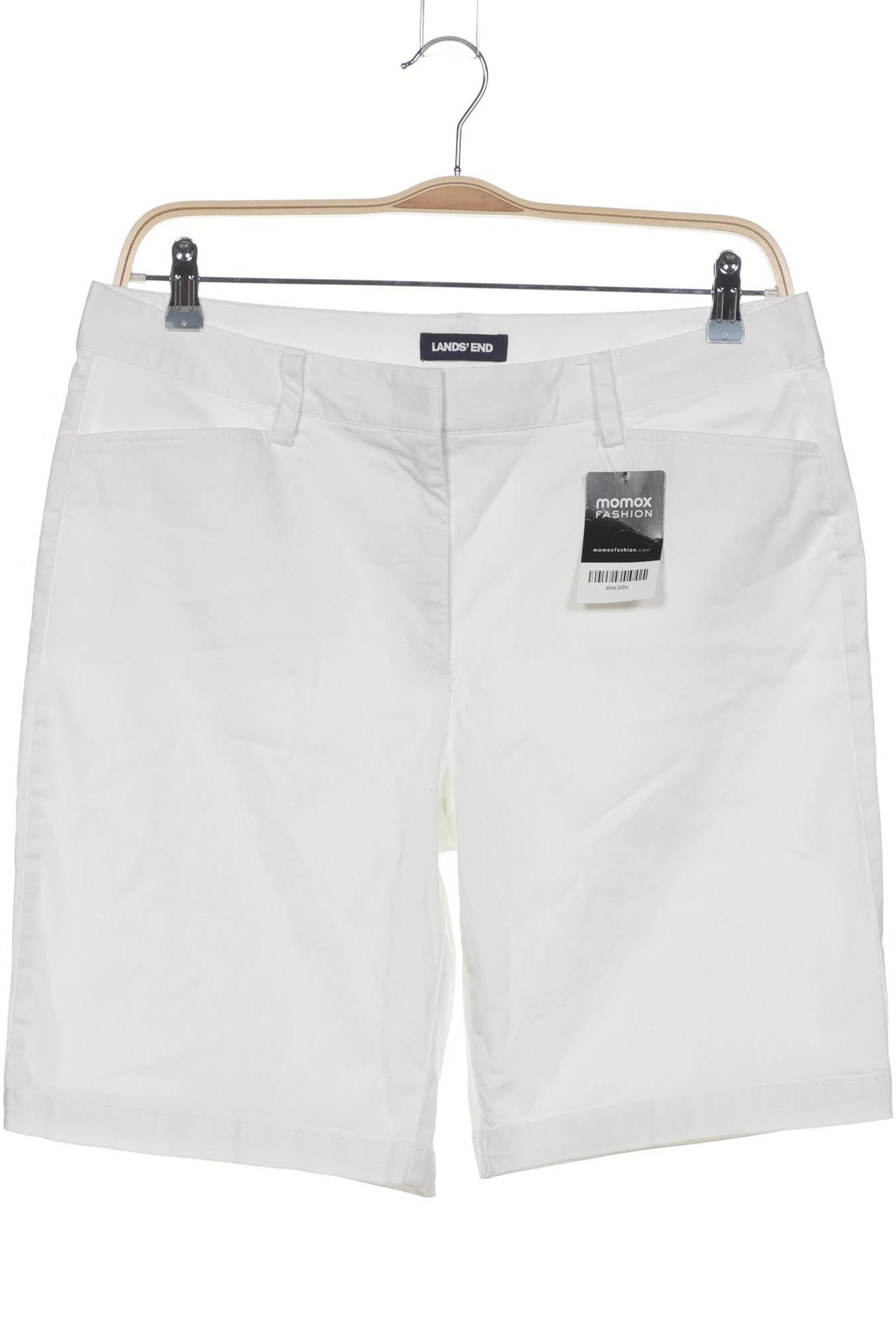 

Lands End Damen Shorts, weiß, Gr. 42