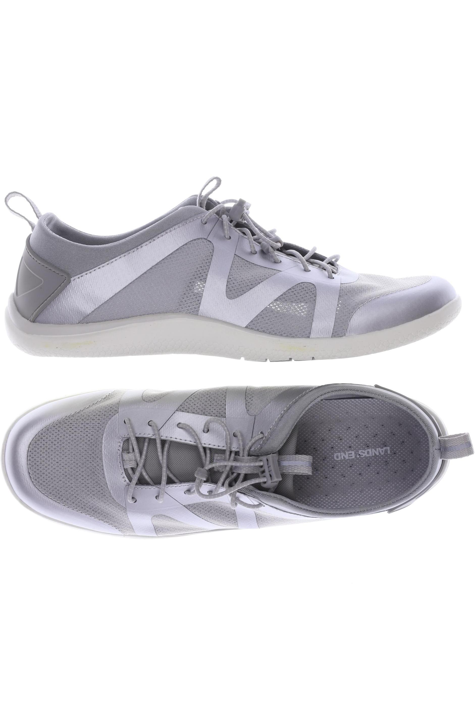 

Lands End Damen Sneakers, grau, Gr. 41.5