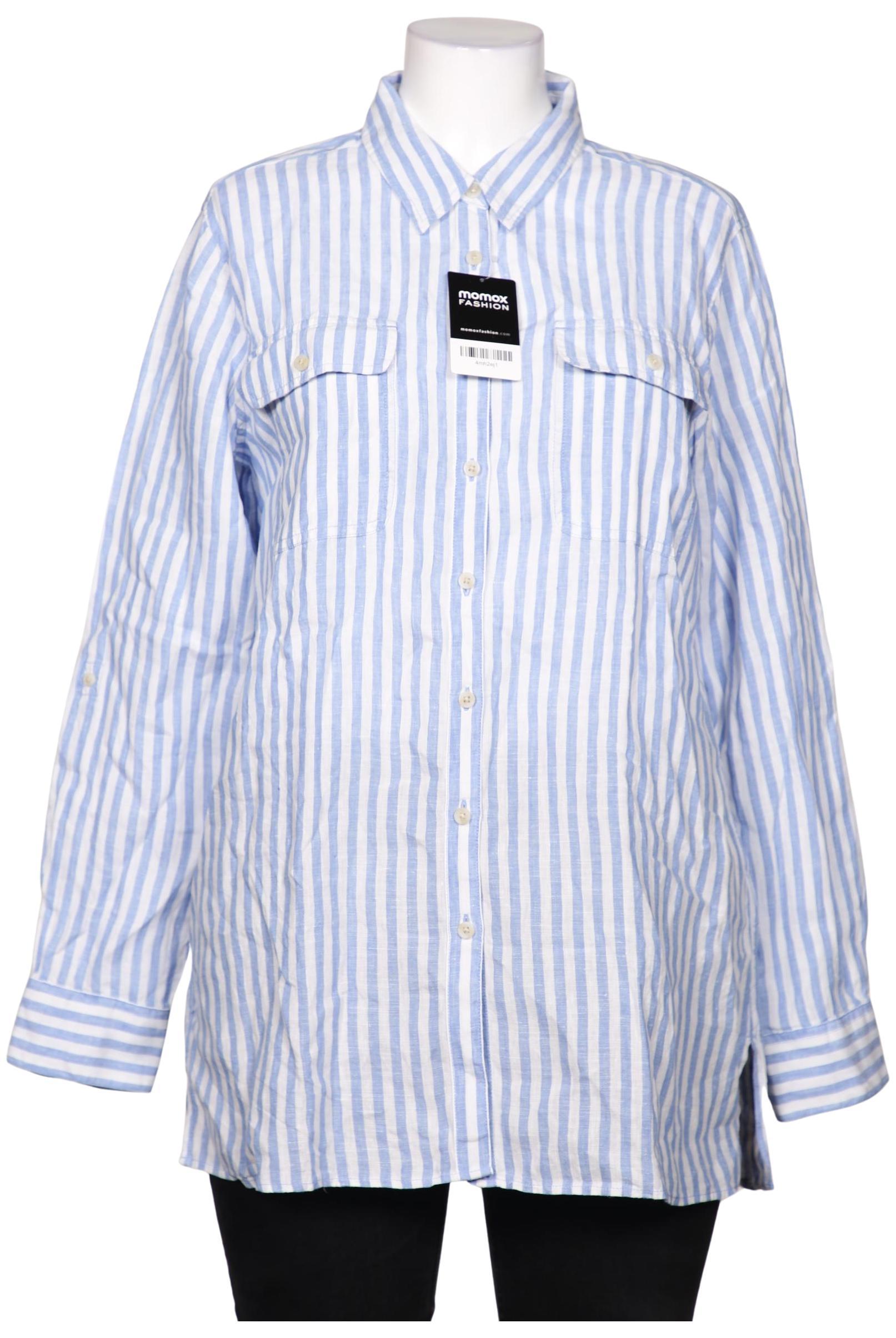 

Lands End Damen Bluse, blau, Gr. 42