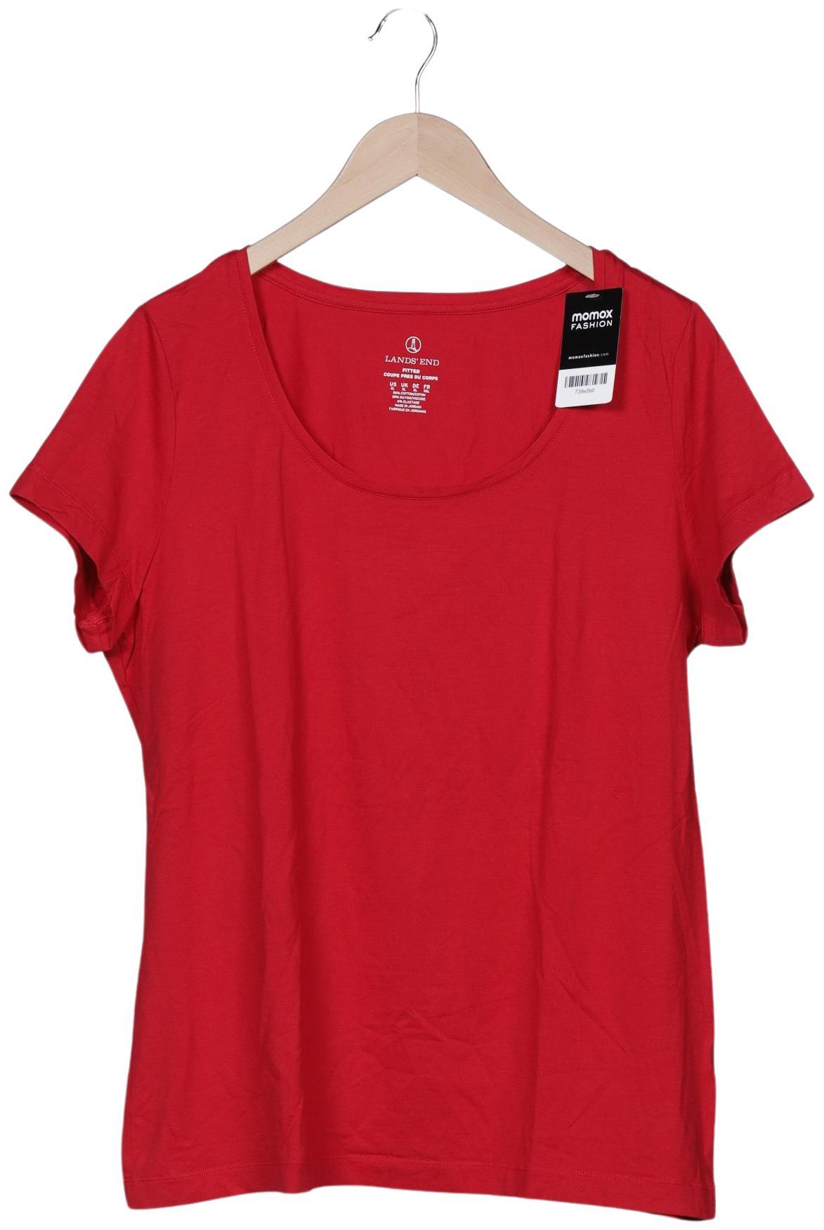 

Lands End Damen T-Shirt, rot, Gr. 44