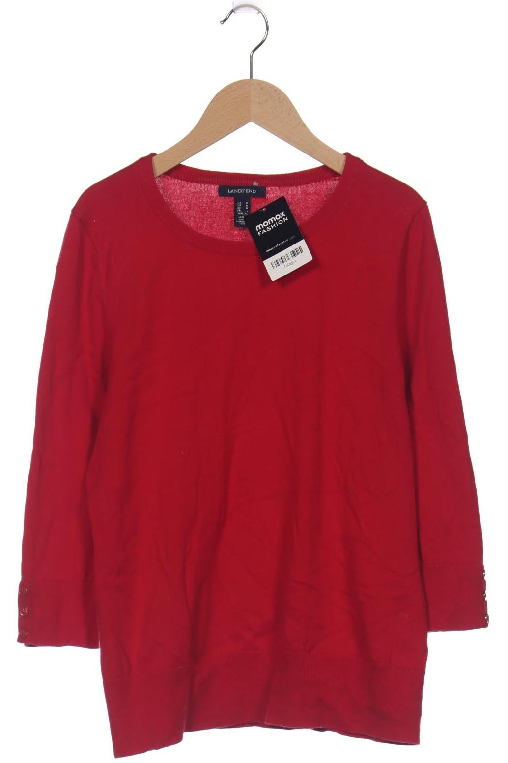 

Lands End Damen Pullover, rot, Gr. 38