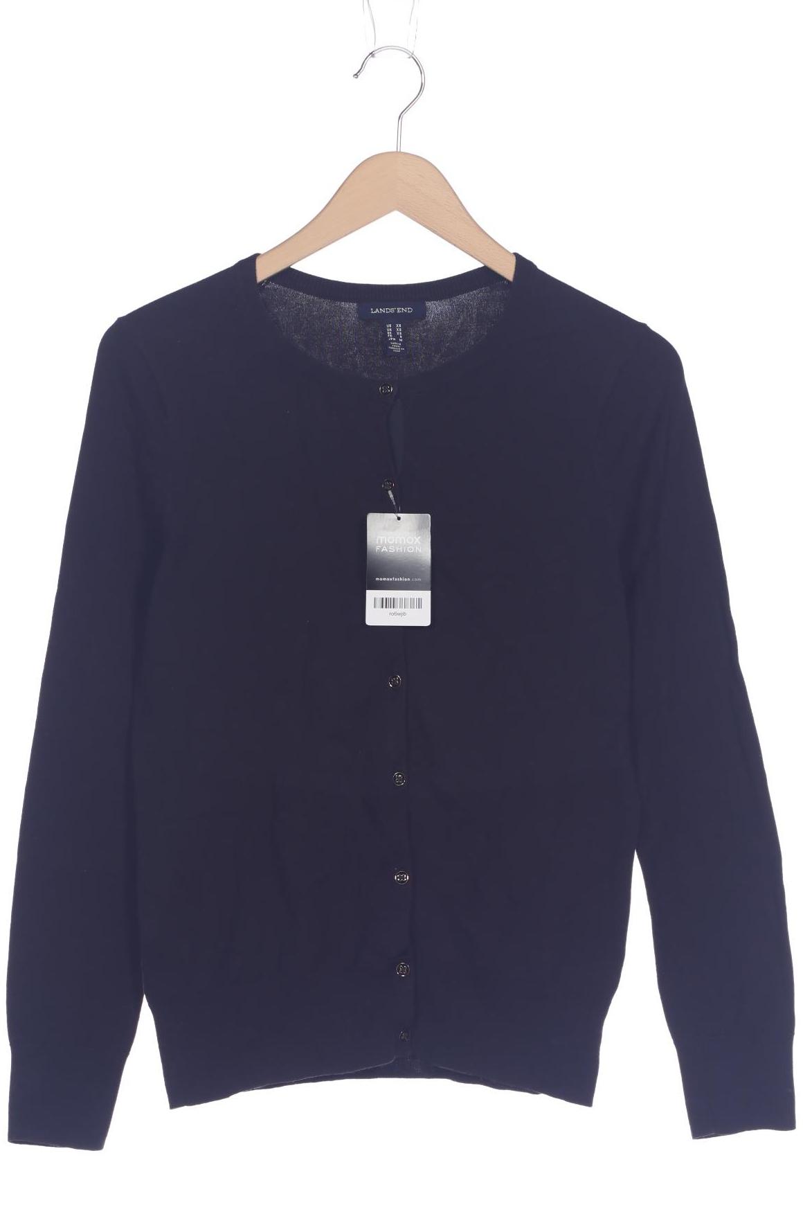 

Lands End Damen Strickjacke, schwarz, Gr. 34
