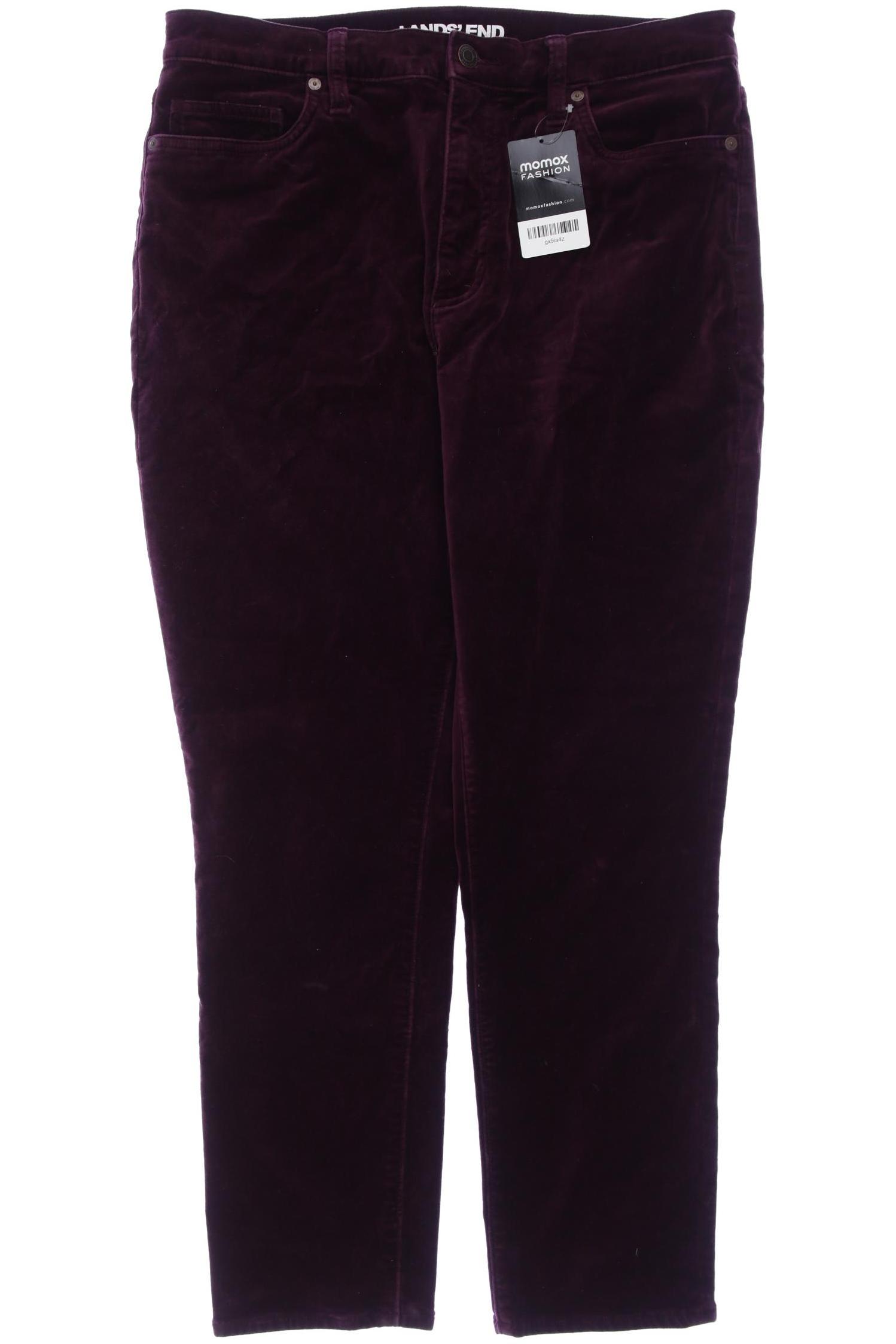 

Lands End Damen Stoffhose, bordeaux, Gr. 42