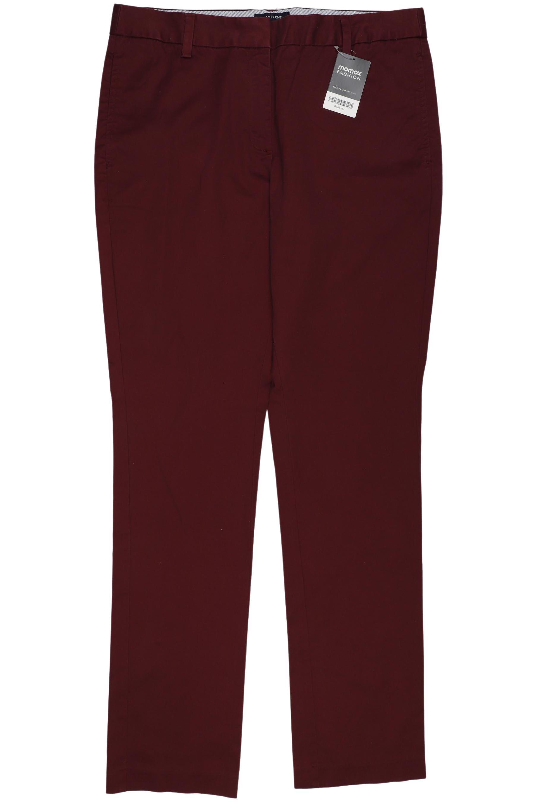 

Lands End Damen Stoffhose, bordeaux, Gr. 44