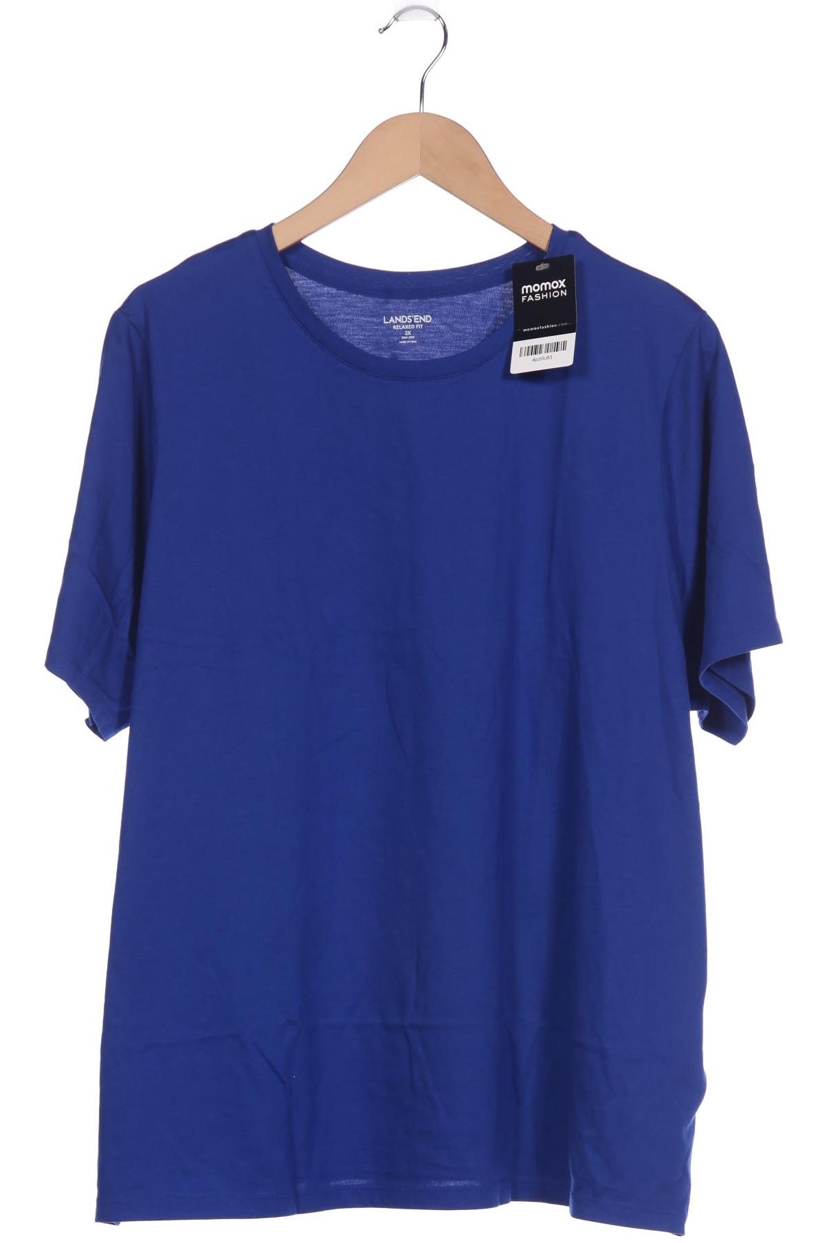

Lands End Damen T-Shirt, blau, Gr. 20