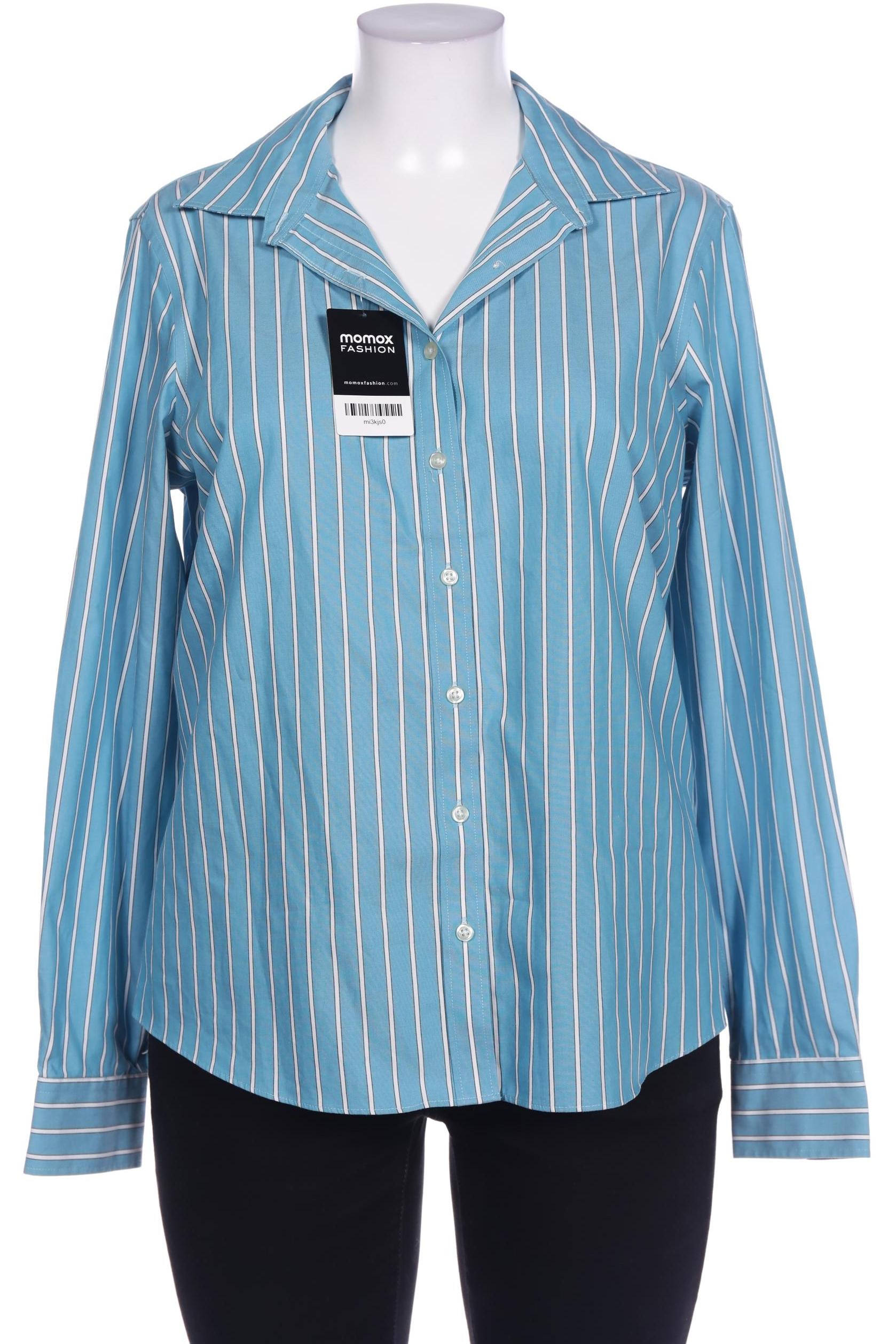 

Lands End Damen Bluse, blau, Gr. 46