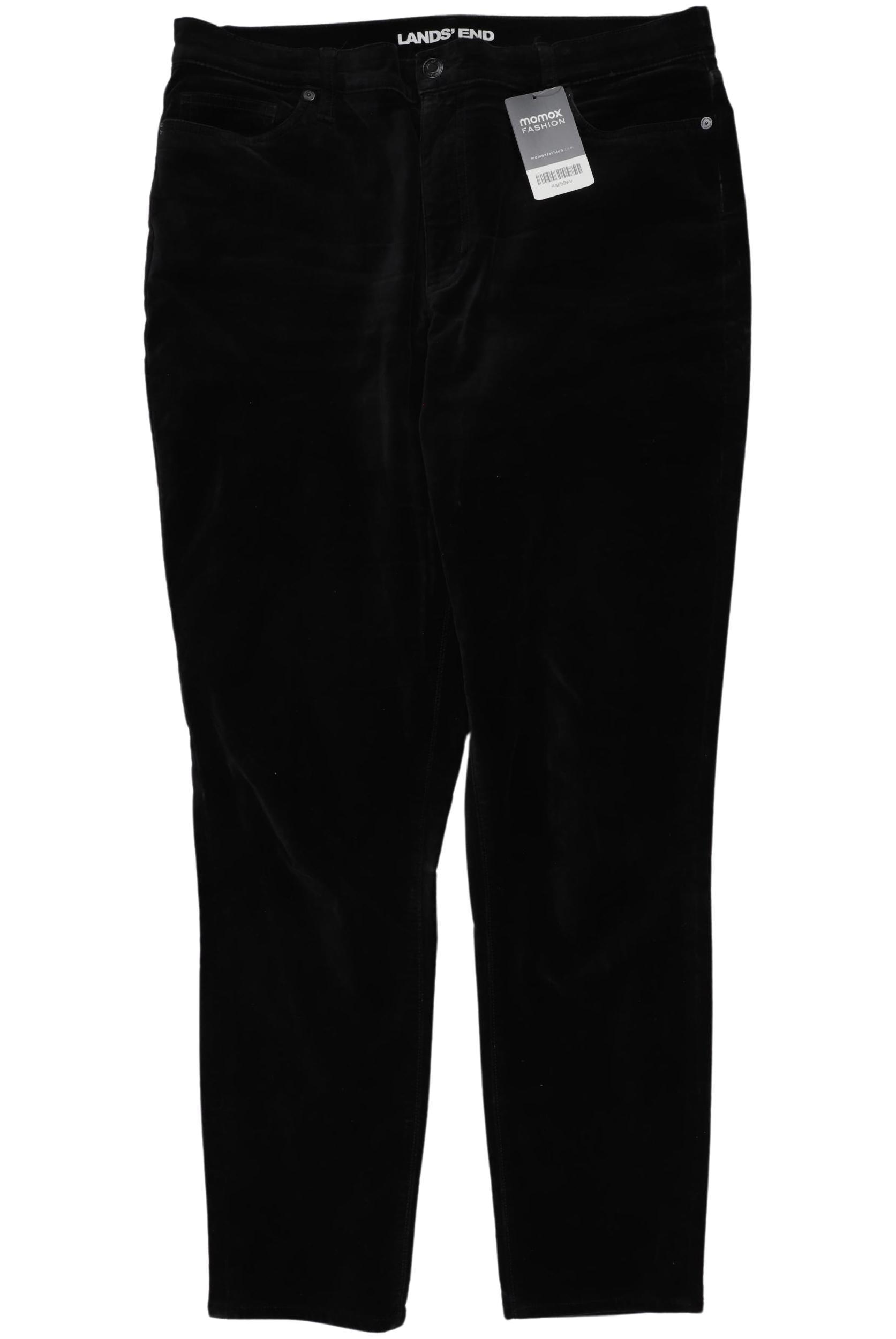 

Lands End Damen Stoffhose, schwarz, Gr. 44