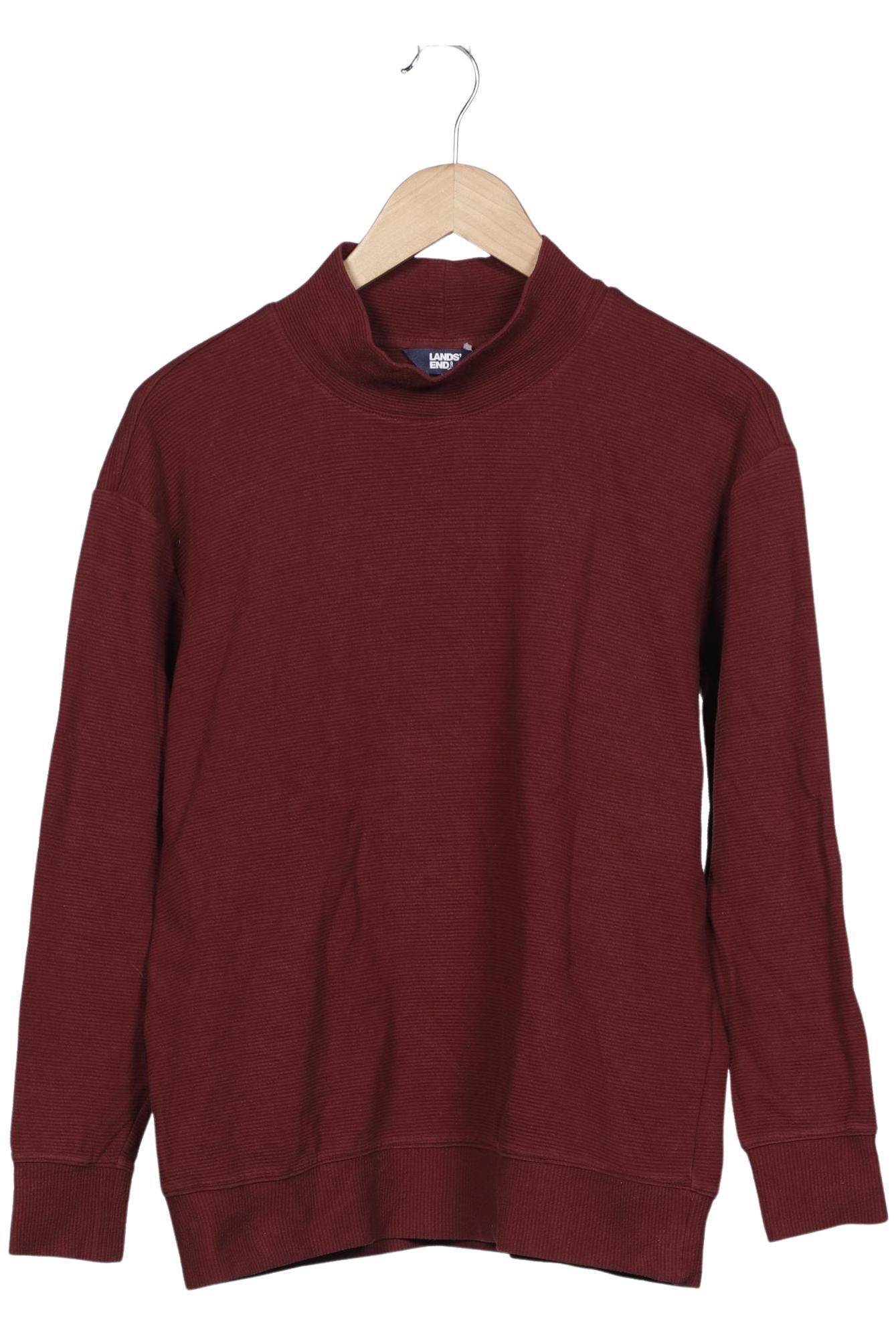 

Lands End Damen Sweatshirt, bordeaux, Gr. 36