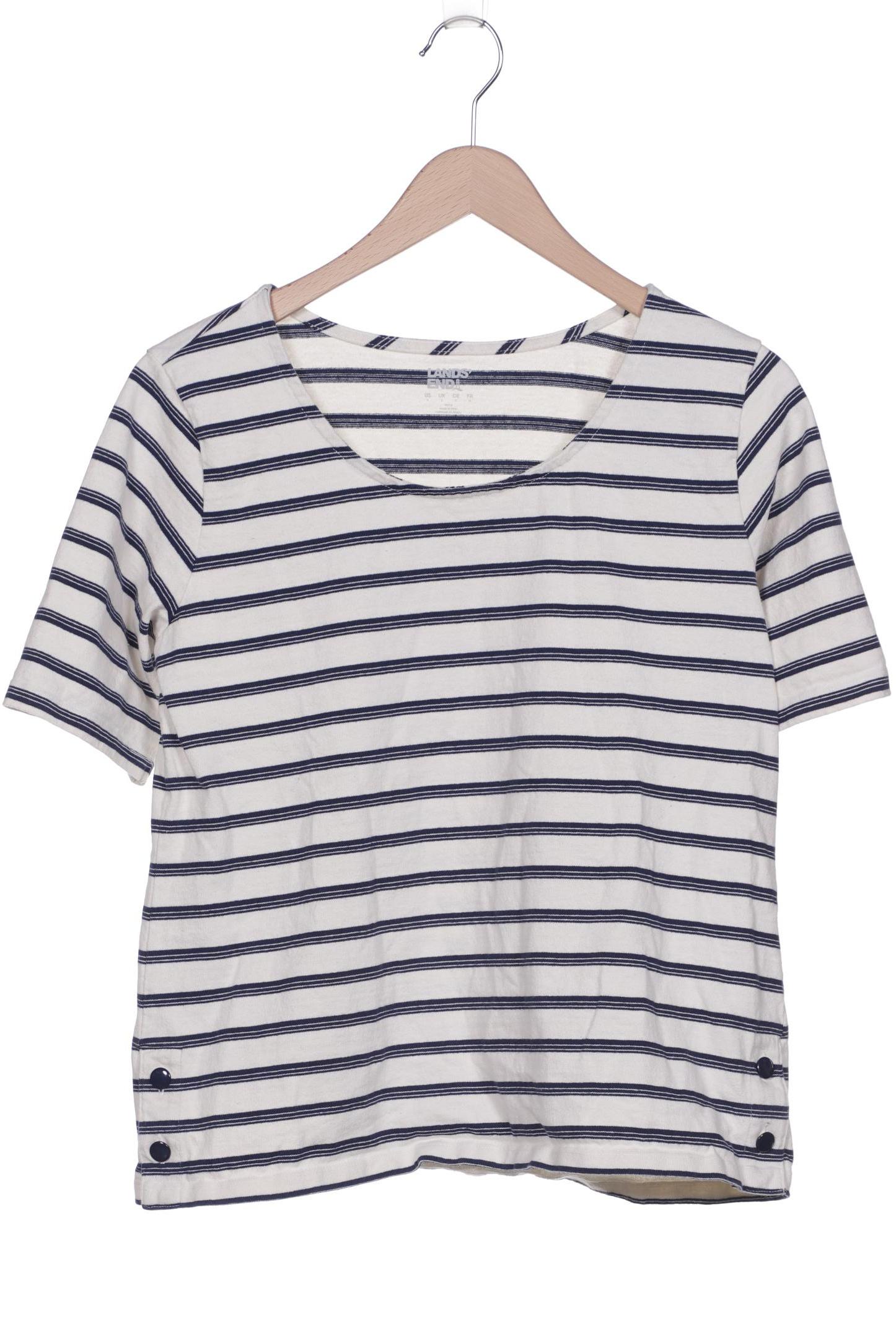 

Lands End Damen Pullover, weiß, Gr. 36