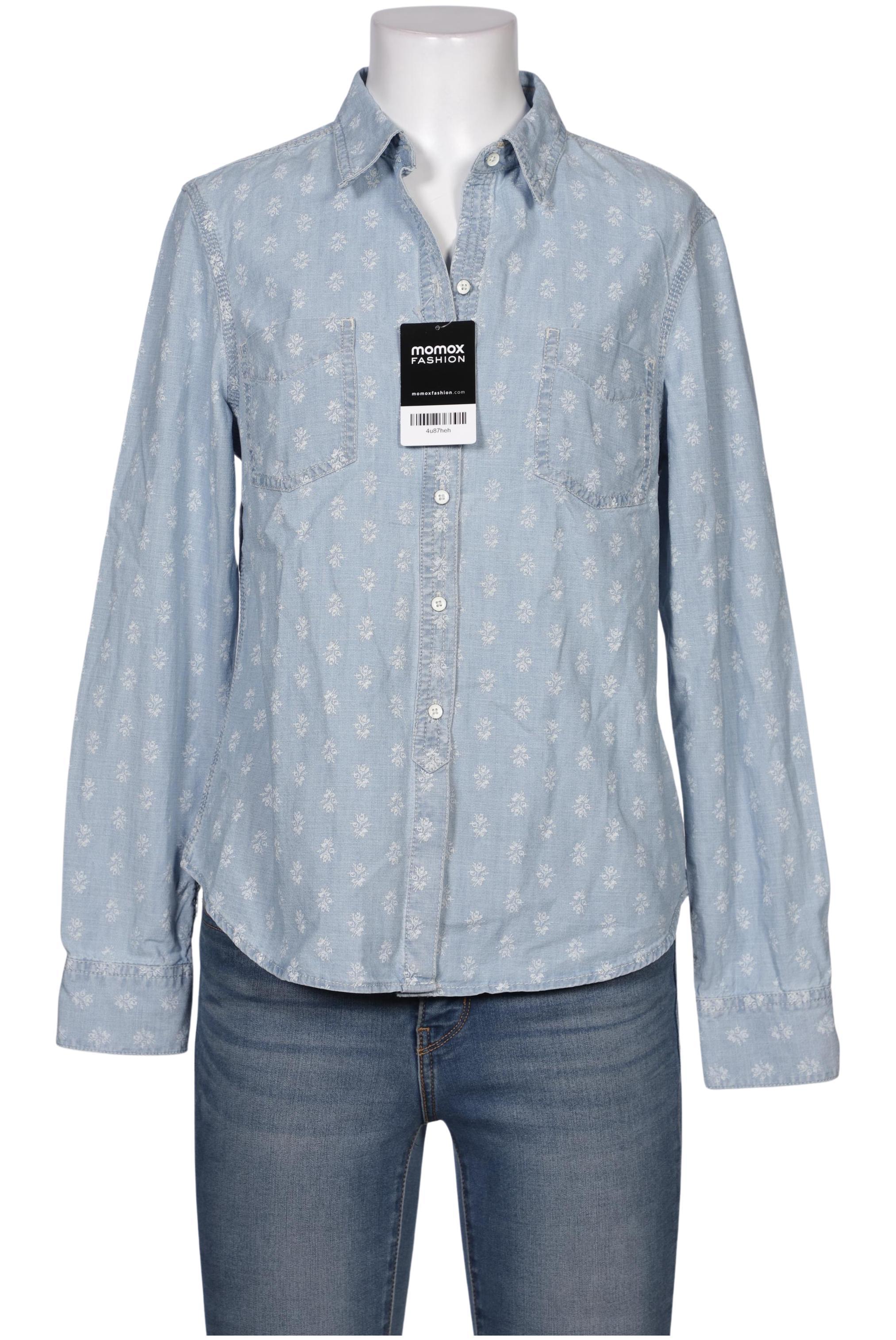 

Lands End Damen Bluse, blau, Gr. 40