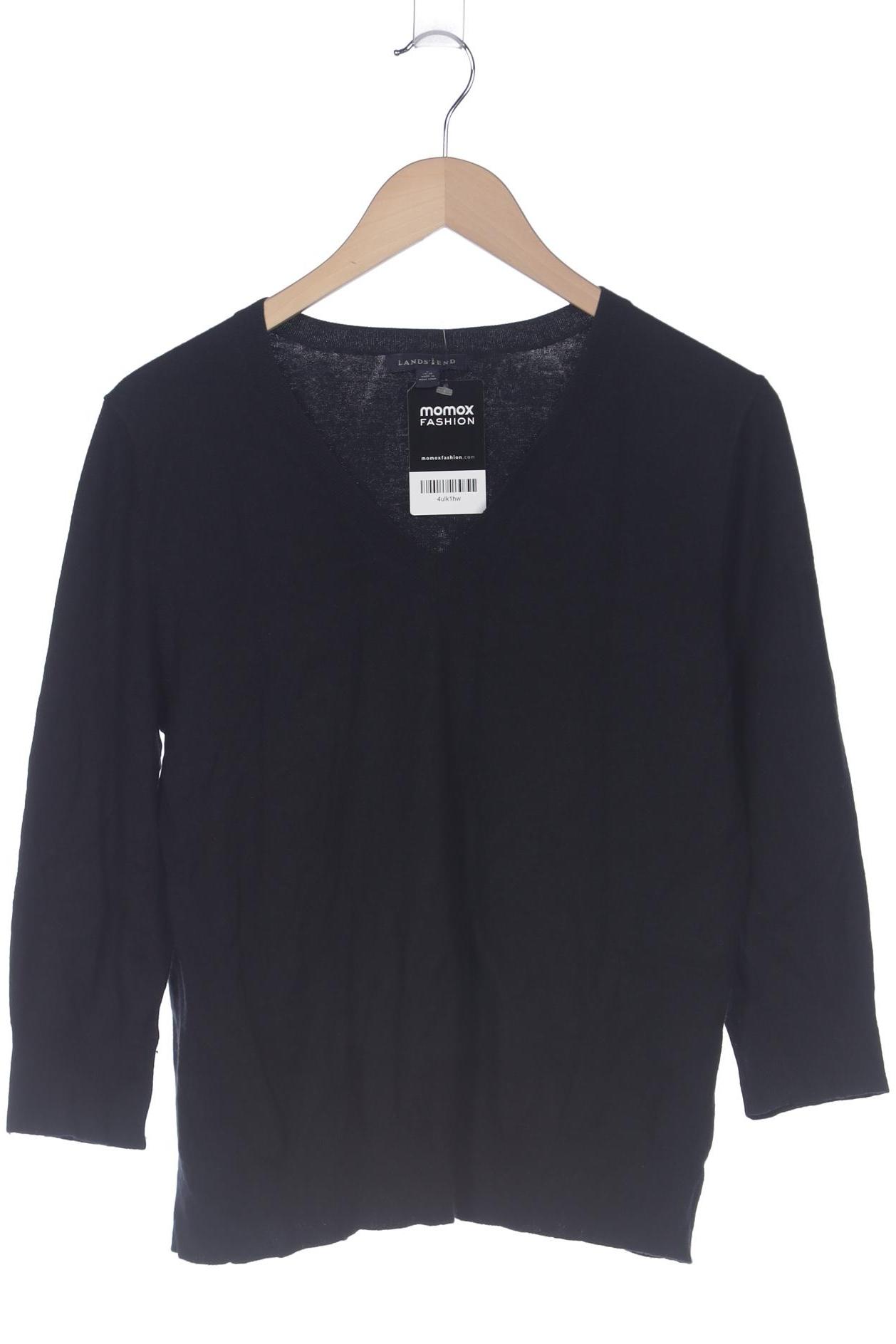 

Lands End Damen Pullover, schwarz, Gr. 42