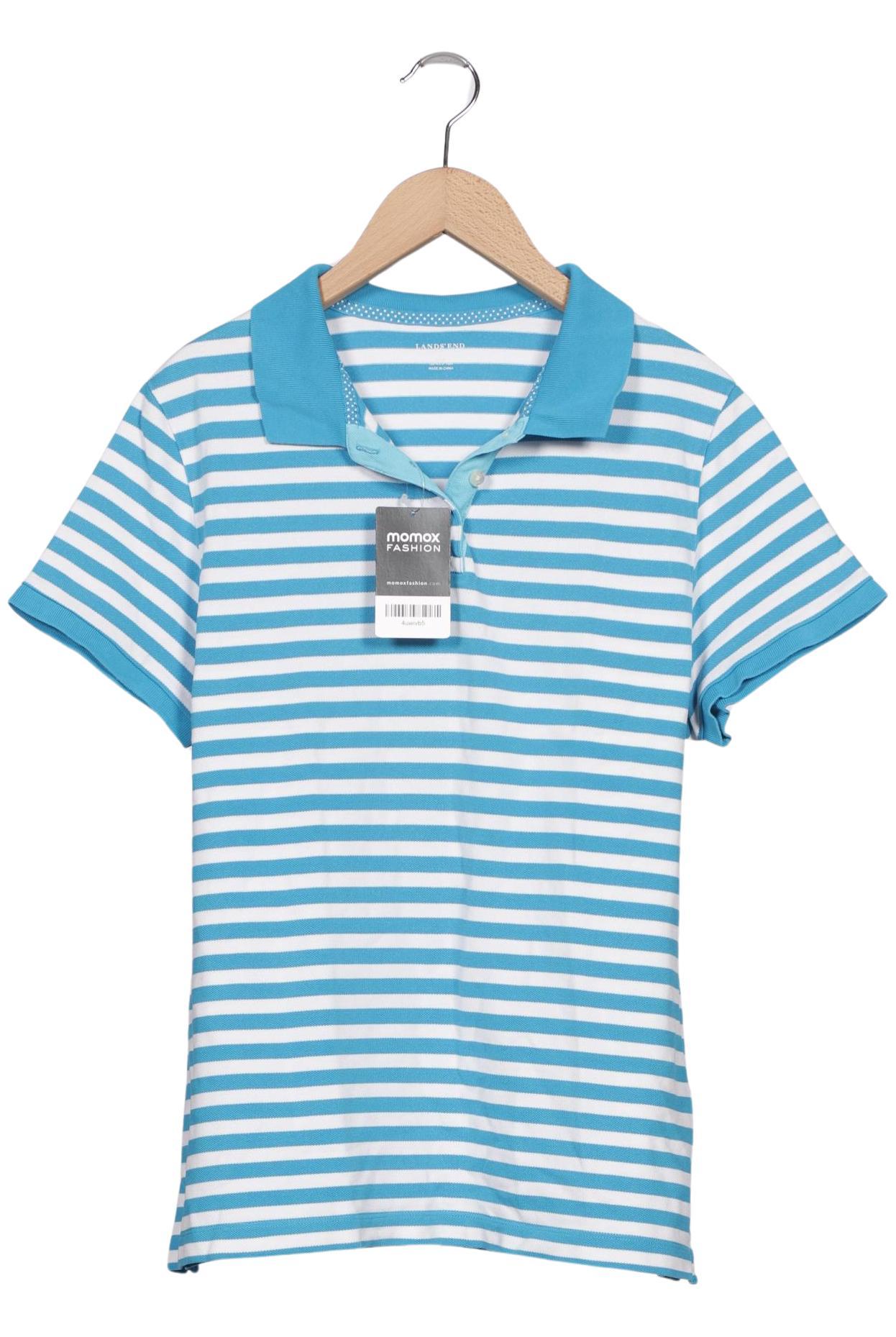 

Lands End Damen Poloshirt, blau, Gr. 42