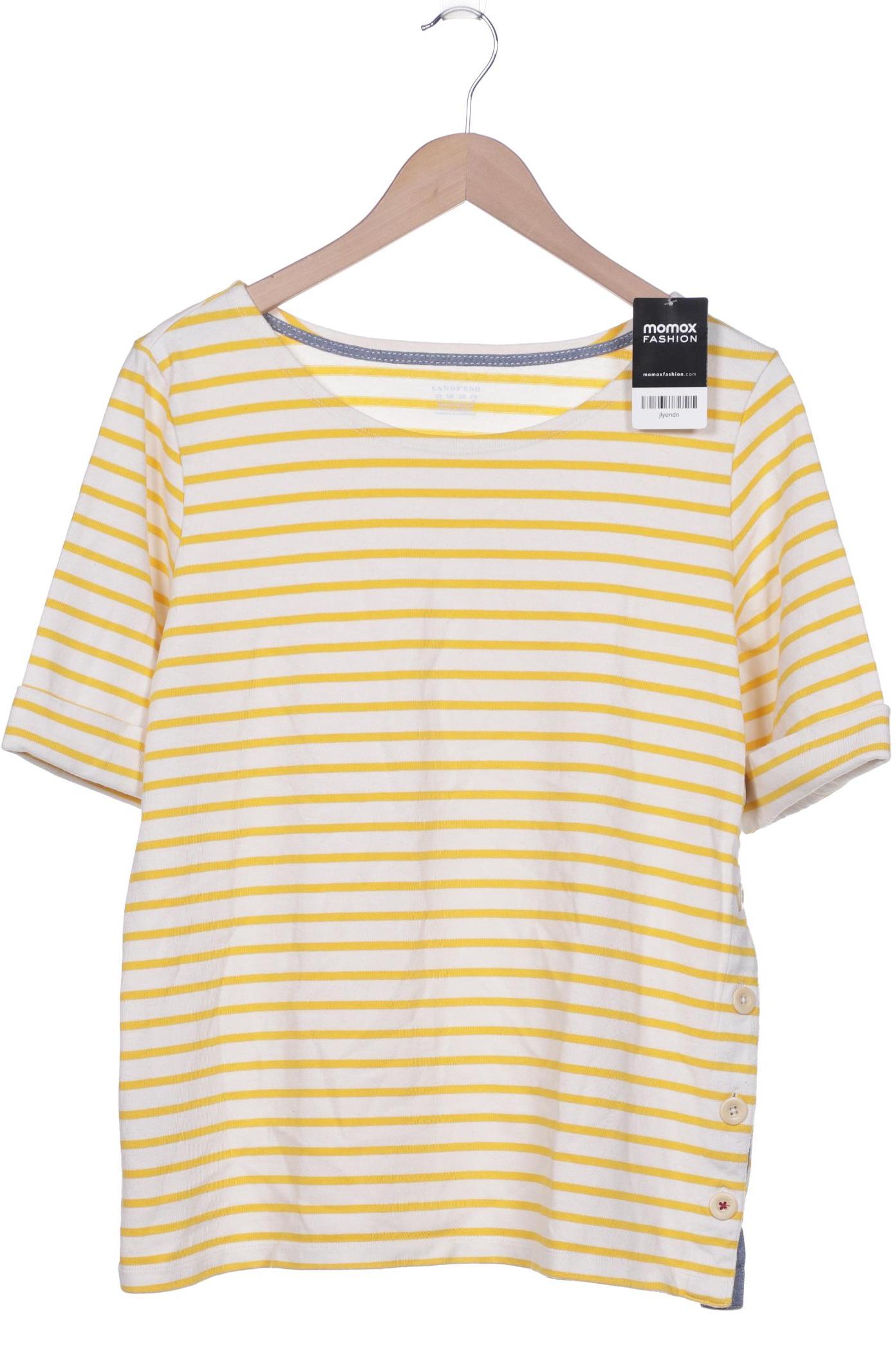 

Lands End Damen T-Shirt, weiß, Gr. 42