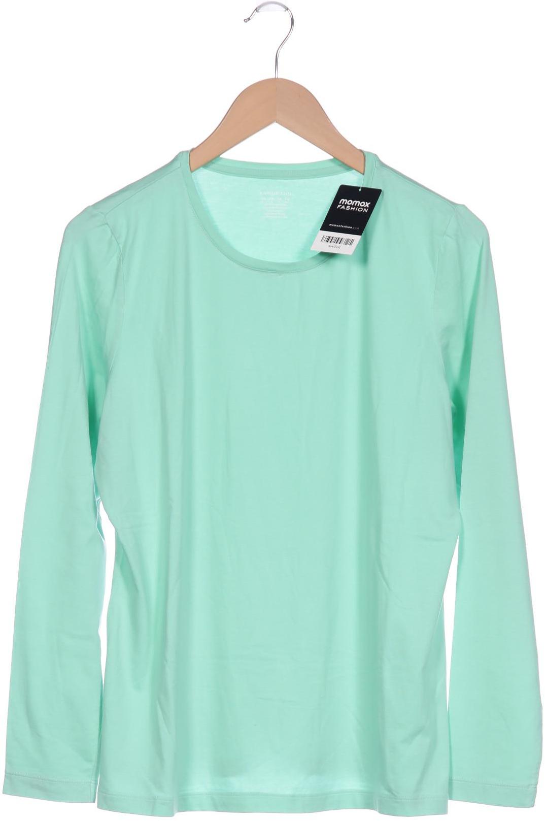 

Lands End Damen Langarmshirt, türkis, Gr. 44